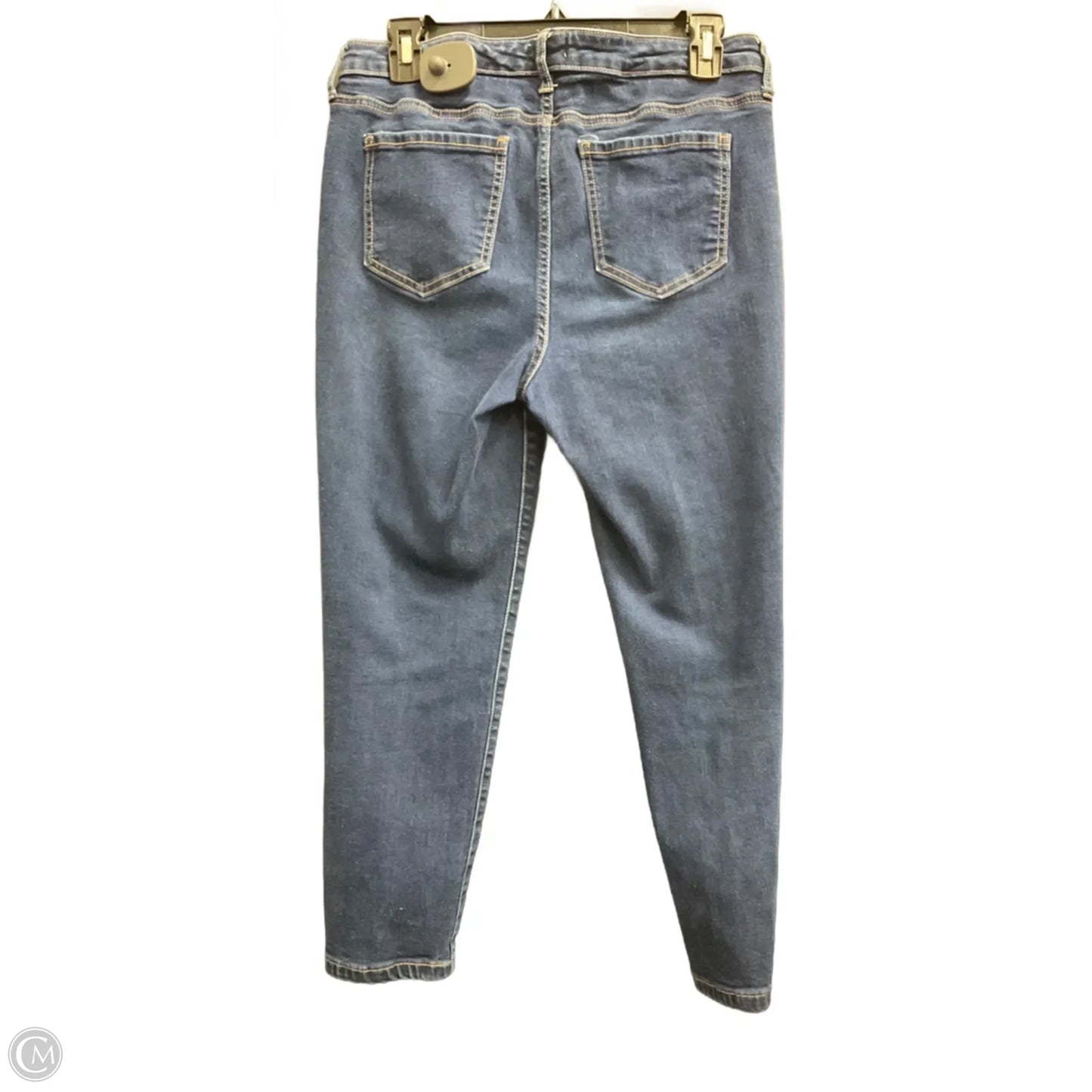 Jeans Skinny By Wonderly In Blue, Size: 12p