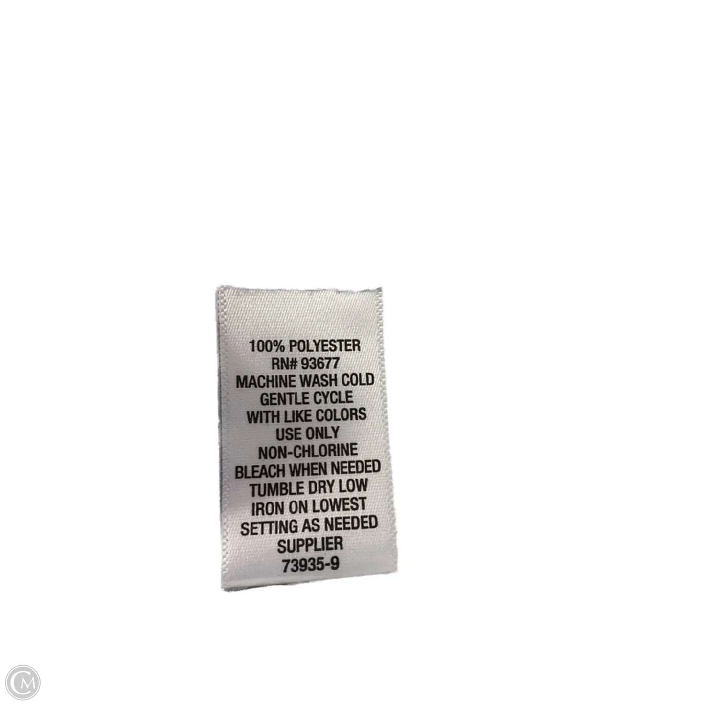 Top Sleeveless By Liz Claiborne In Floral Print, Size: M