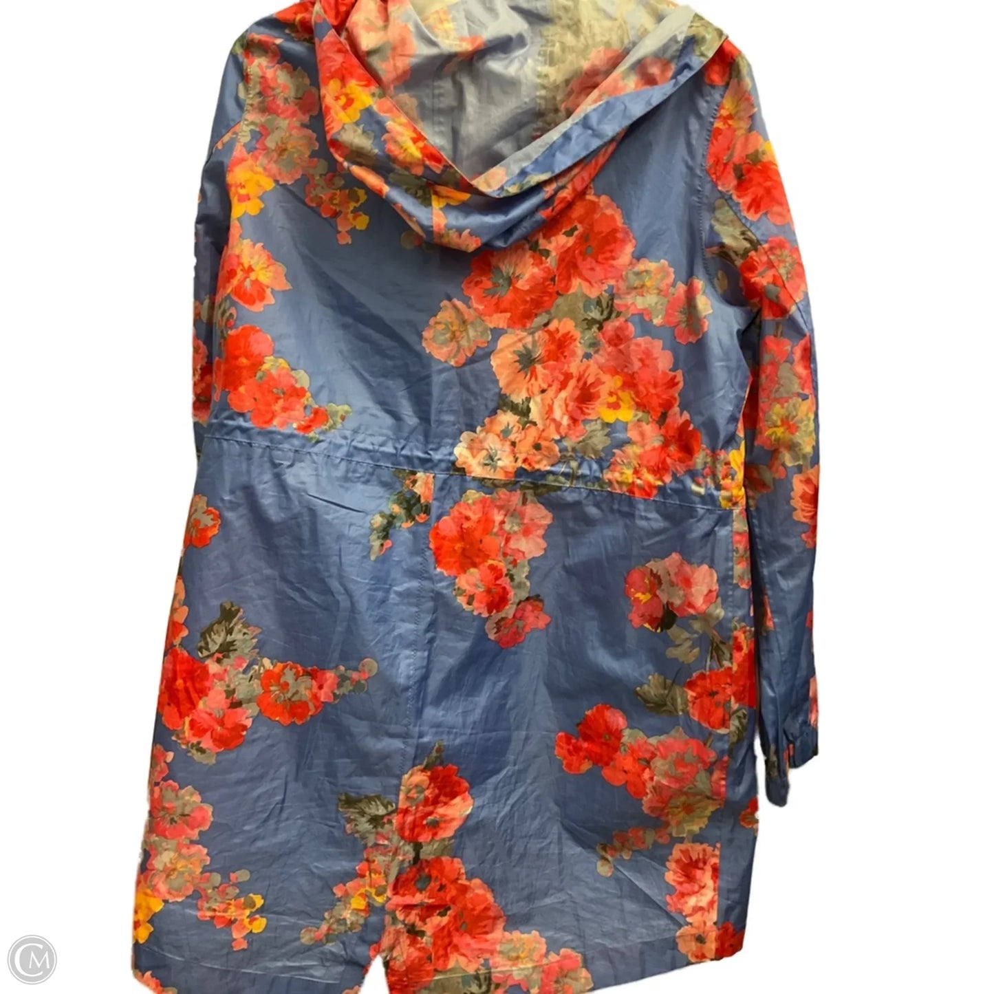 Jacket Windbreaker By Joules In Floral Print, Size: M