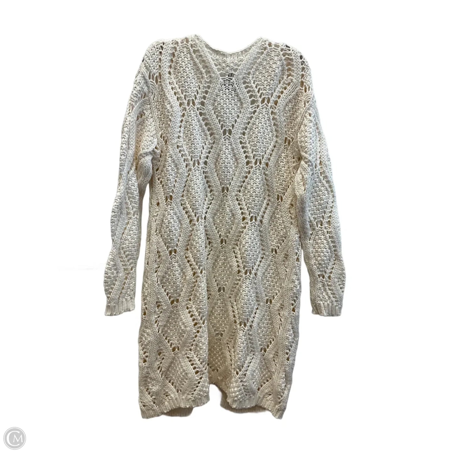 Cardigan By Boston Proper In White, Size: L