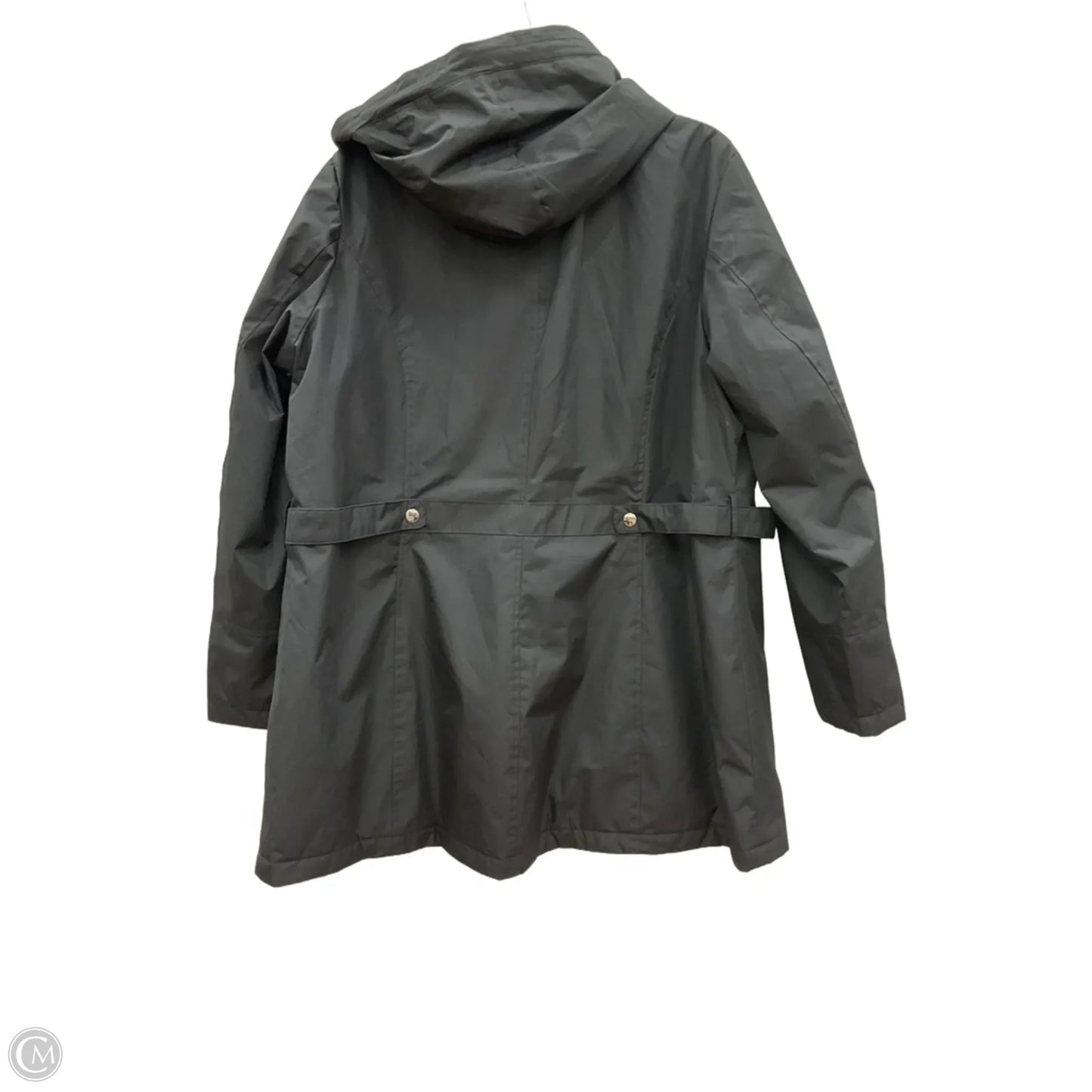 Coat Puffer & Quilted By Susan Graver In Black, Size: Xl