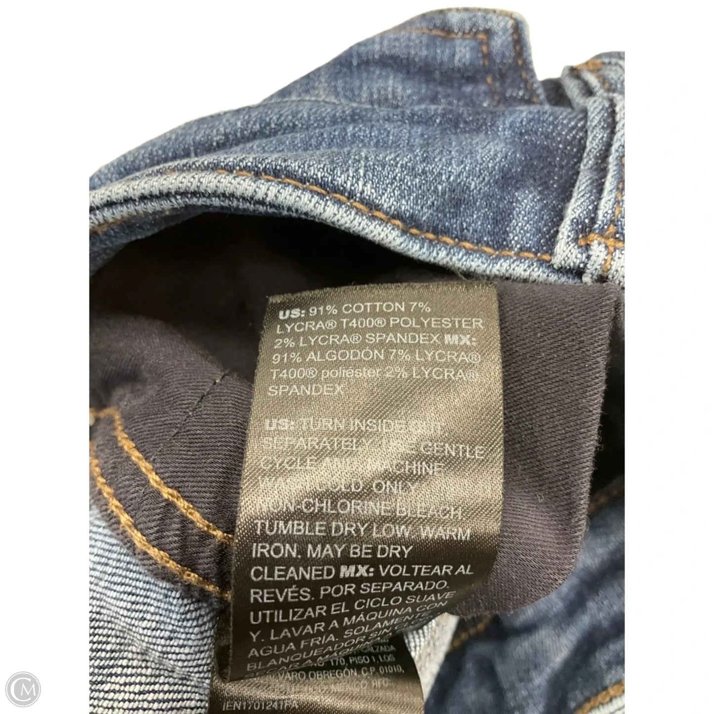 Jeans Flared By White House Black Market In Blue Denim, Size: 8