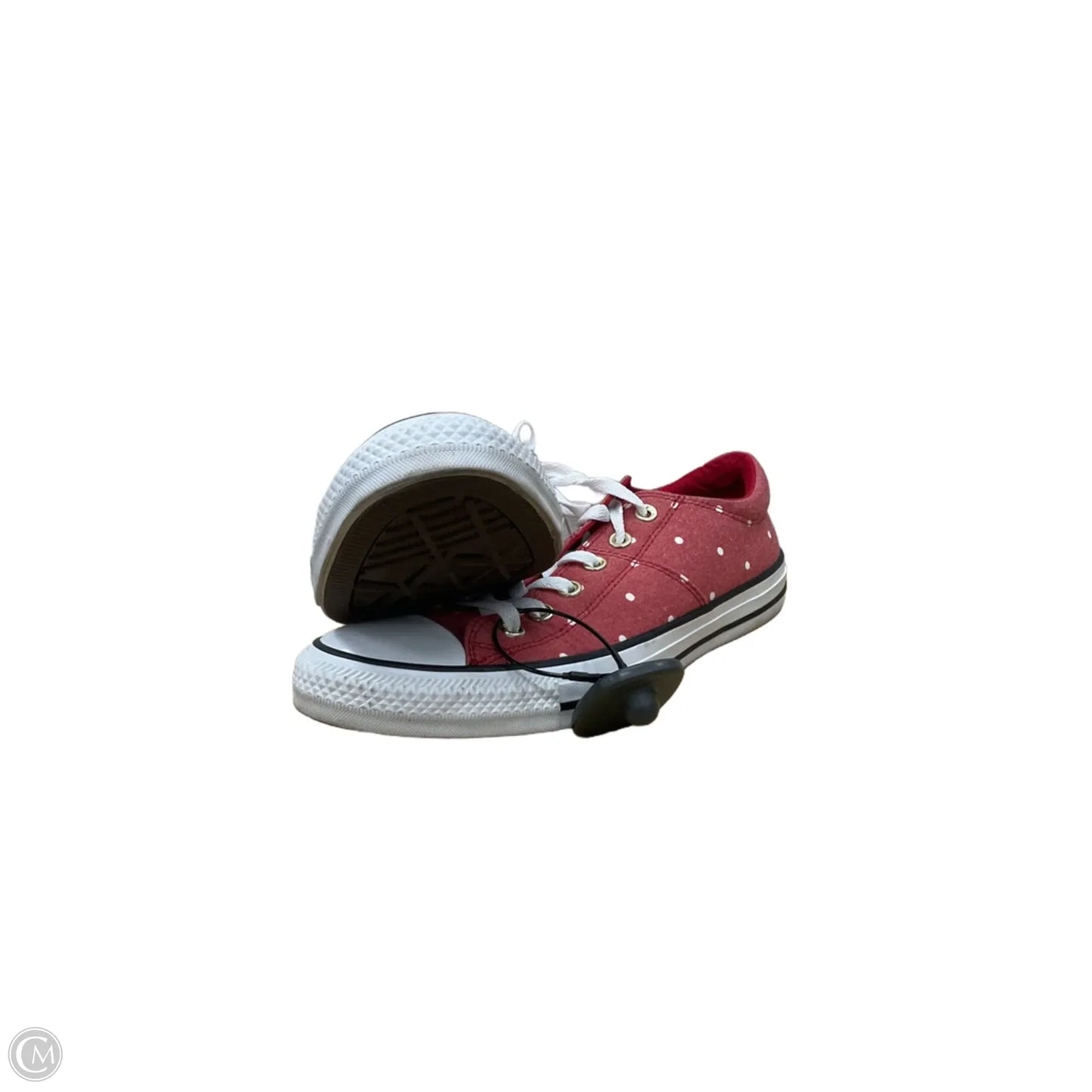 Shoes Sneakers By Converse In Polkadot Pattern, Size: 10