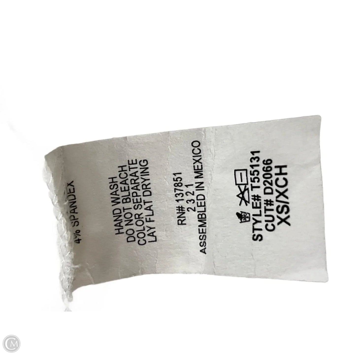 Bodysuit By Gaze In White, Size: Xs