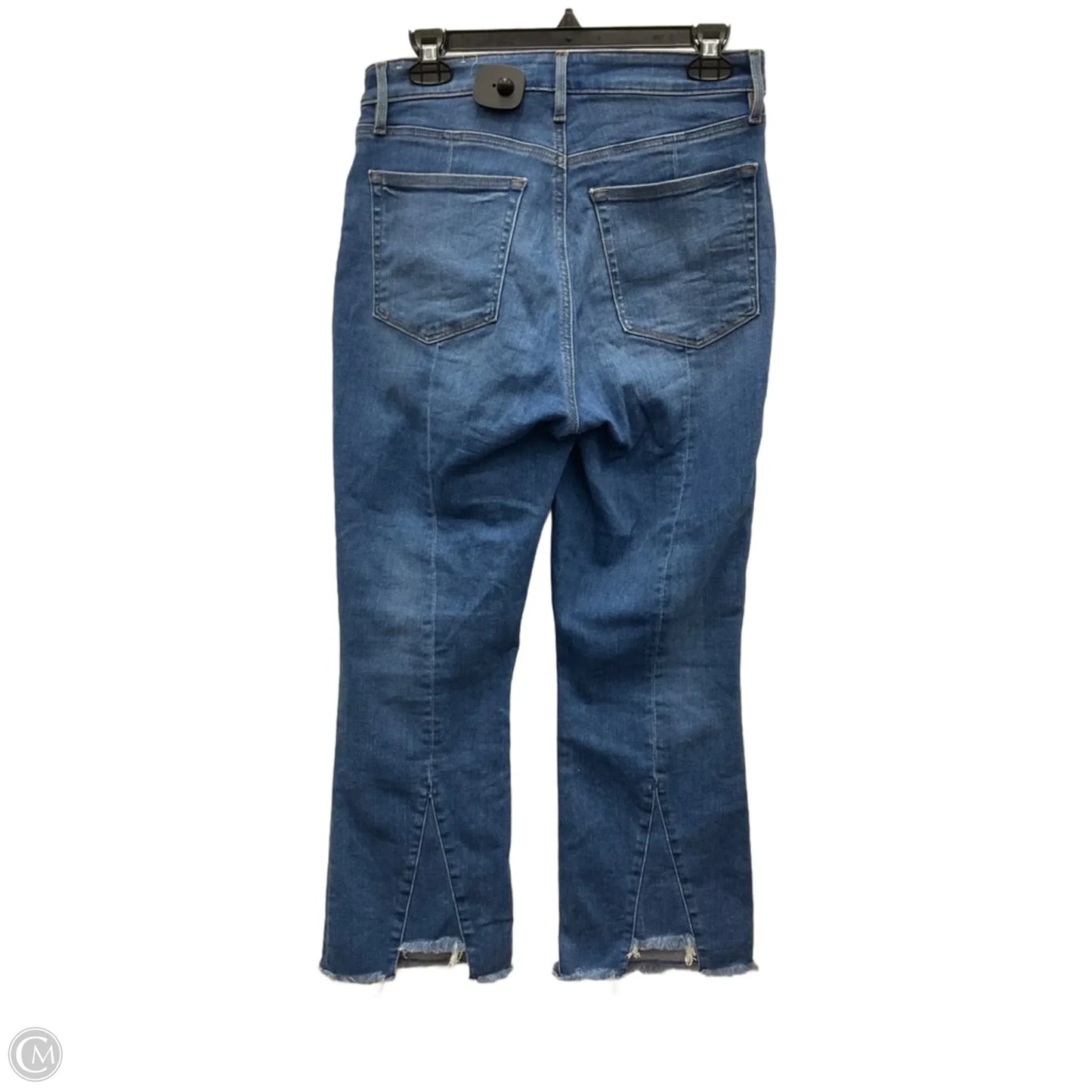 Jeans Straight By Loft In Blue Denim, Size: 8