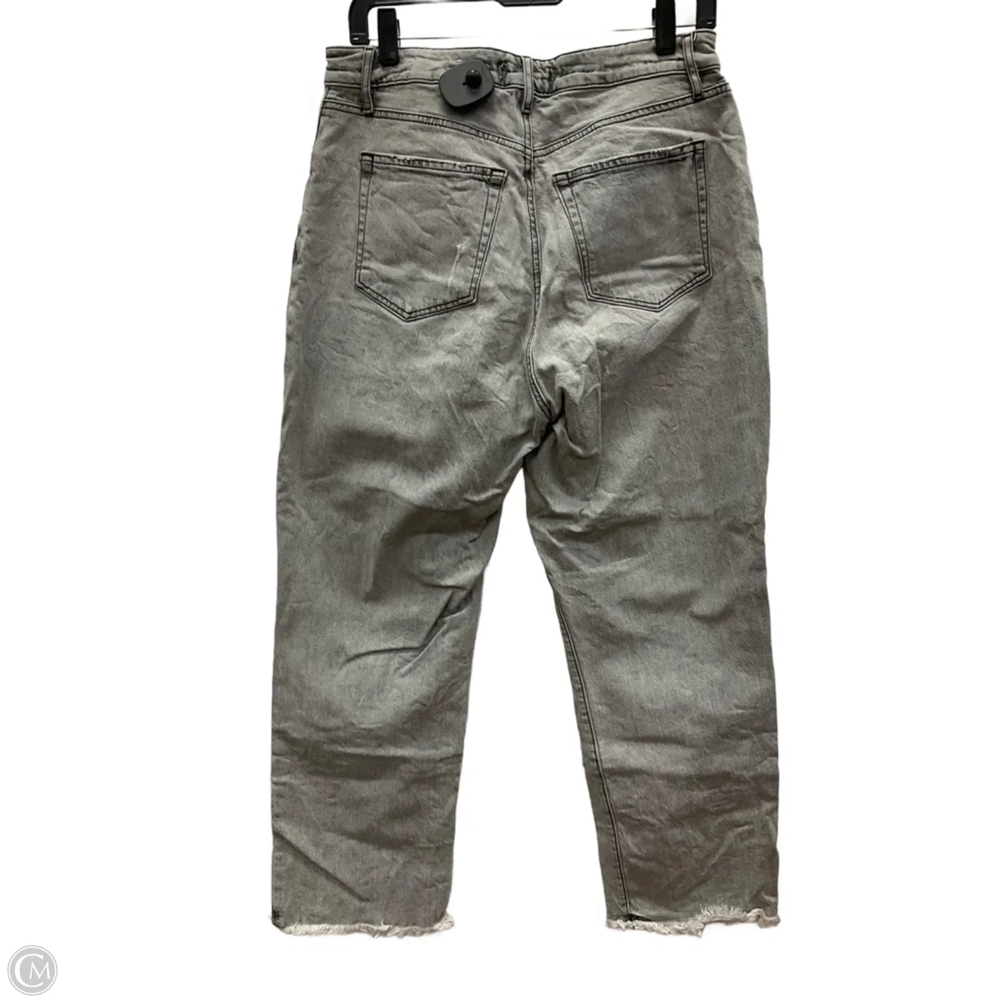 Jeans Straight By Loft In Grey, Size: 6