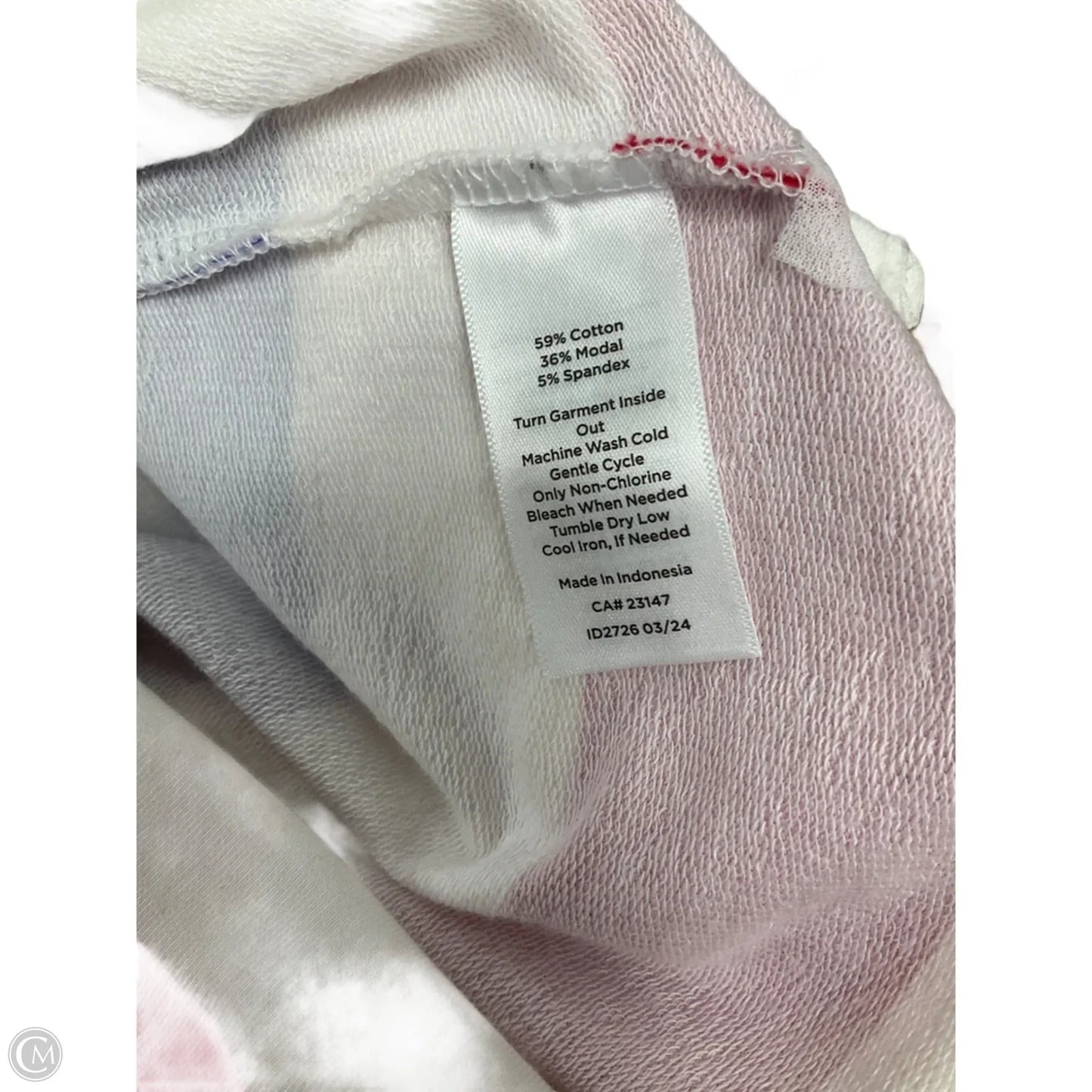 Top Long Sleeve By Talbots In Striped Pattern, Size: Sp