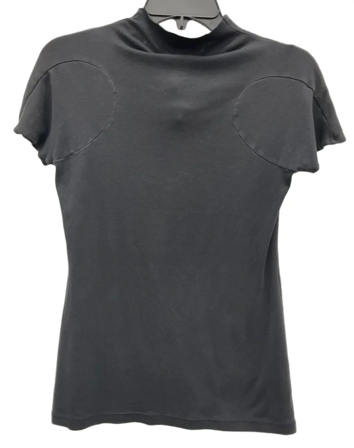 Top Short Sleeve By Cma In Black, Size: M