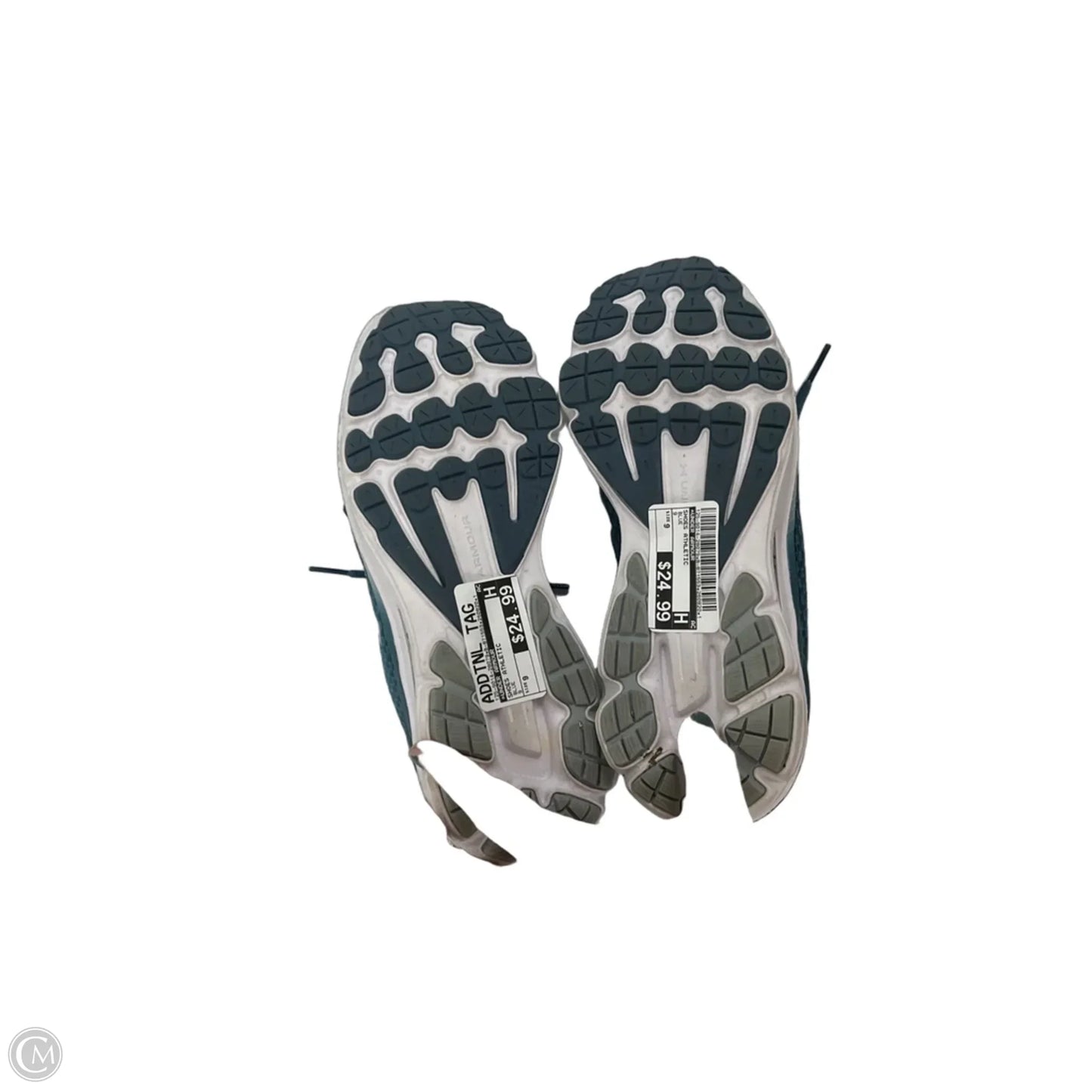 Shoes Athletic By Under Armour In Blue, Size: 9