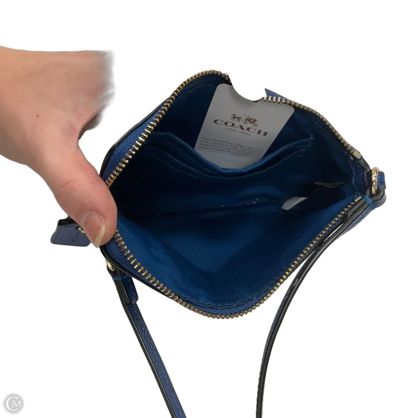 Wristlet Designer By Coach, Size: Medium