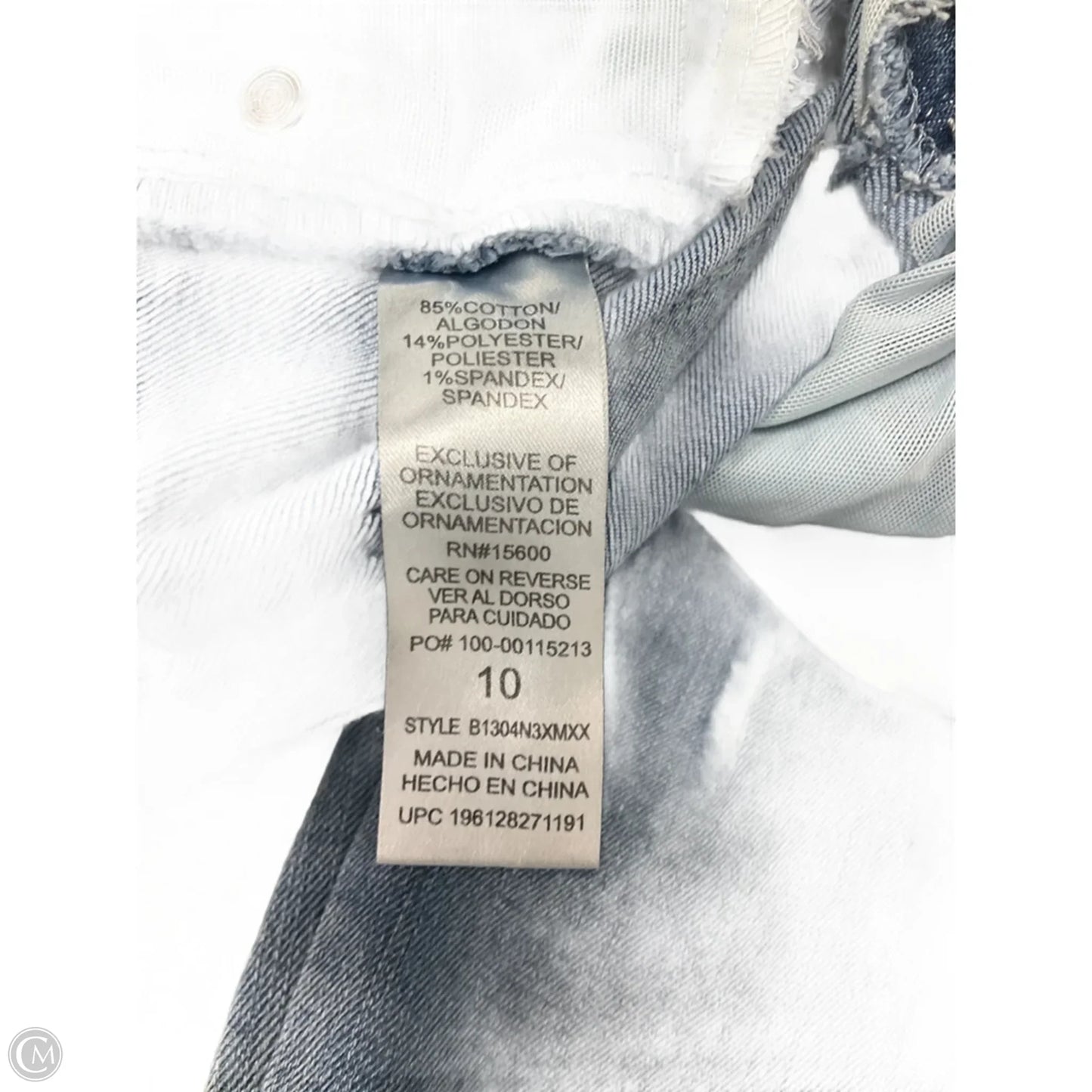 Jeans Skinny By Democracy In Blue Denim, Size: 10