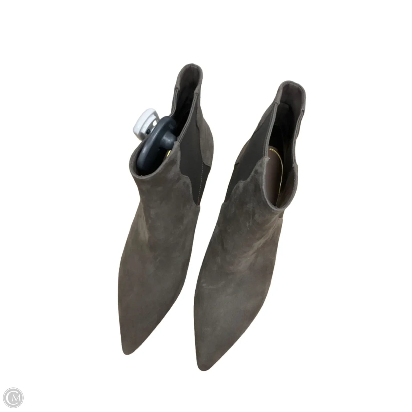 Boots Ankle Heels By Cole-haan In Taupe, Size: 9