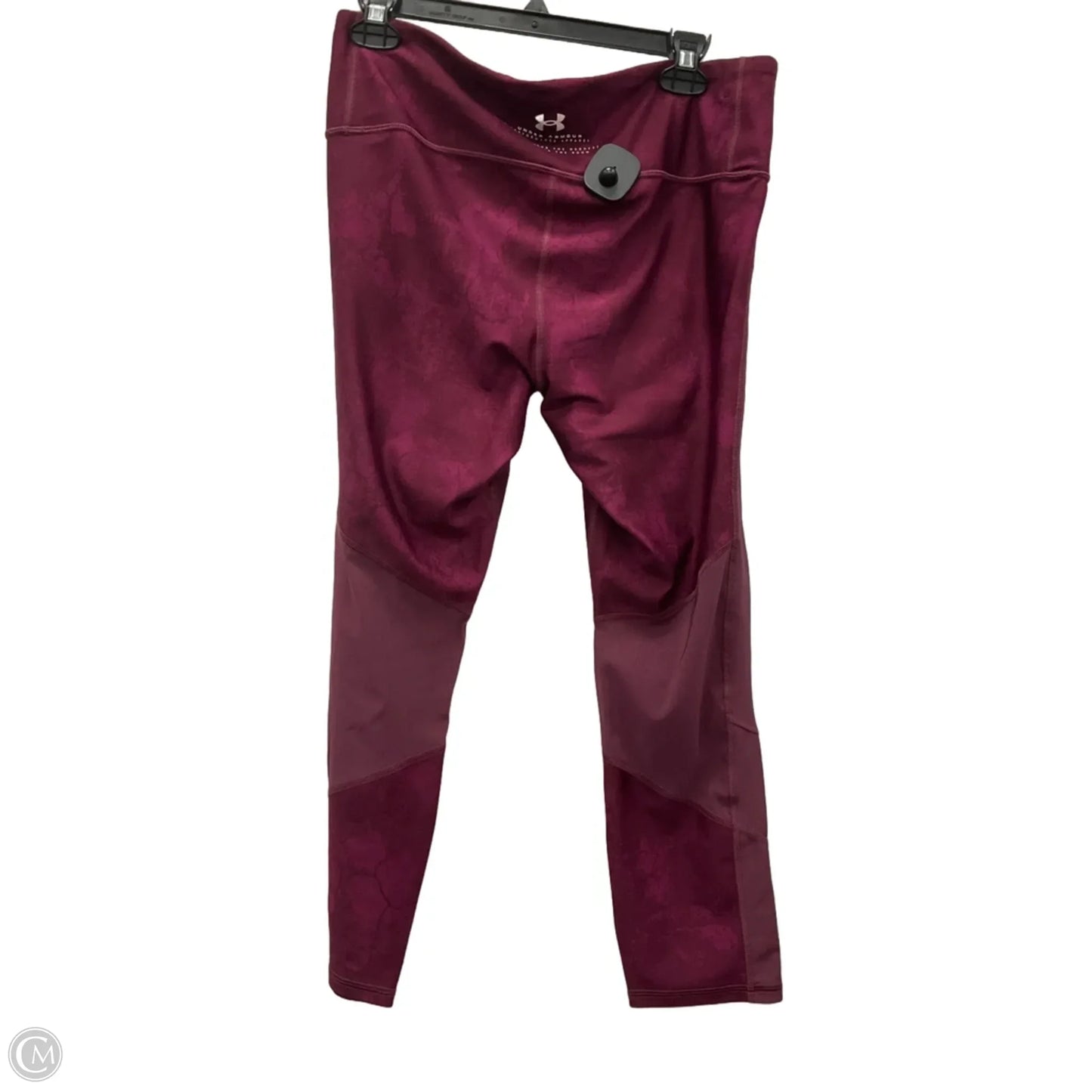 Athletic Leggings By Under Armour In Pink, Size: Xl