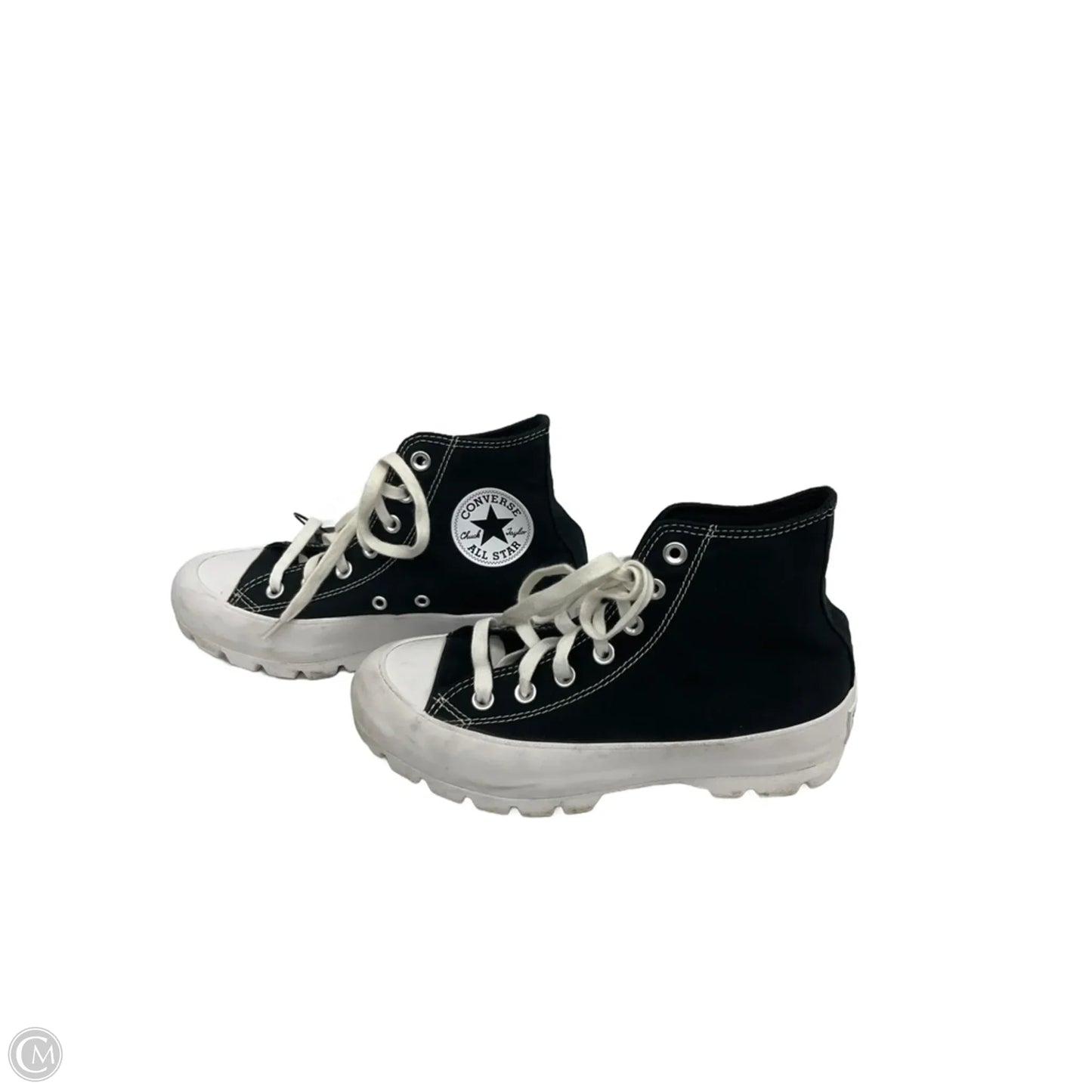 Shoes Sneakers Platform By Converse In Black, Size: 7