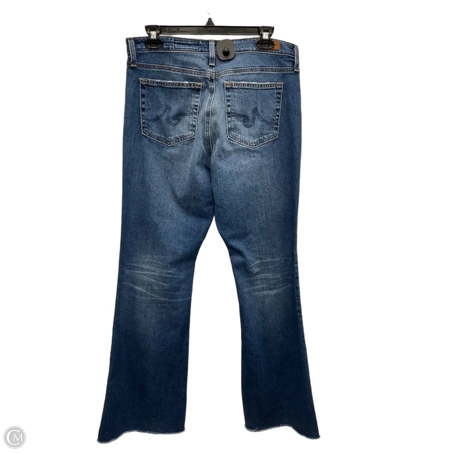 Jeans Boot Cut By Ag Jeans In Blue Denim, Size: 8