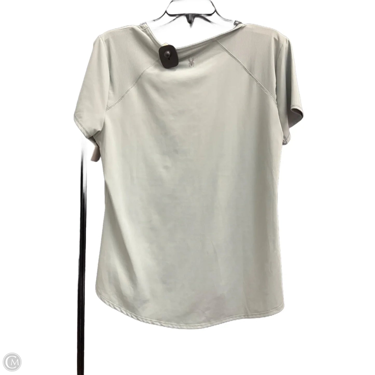 Top Short Sleeve By Spyder In Teal, Size: L