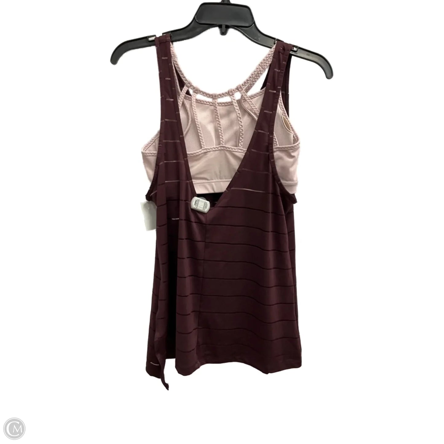 Top Sleeveless By Athleta In Maroon, Size: S