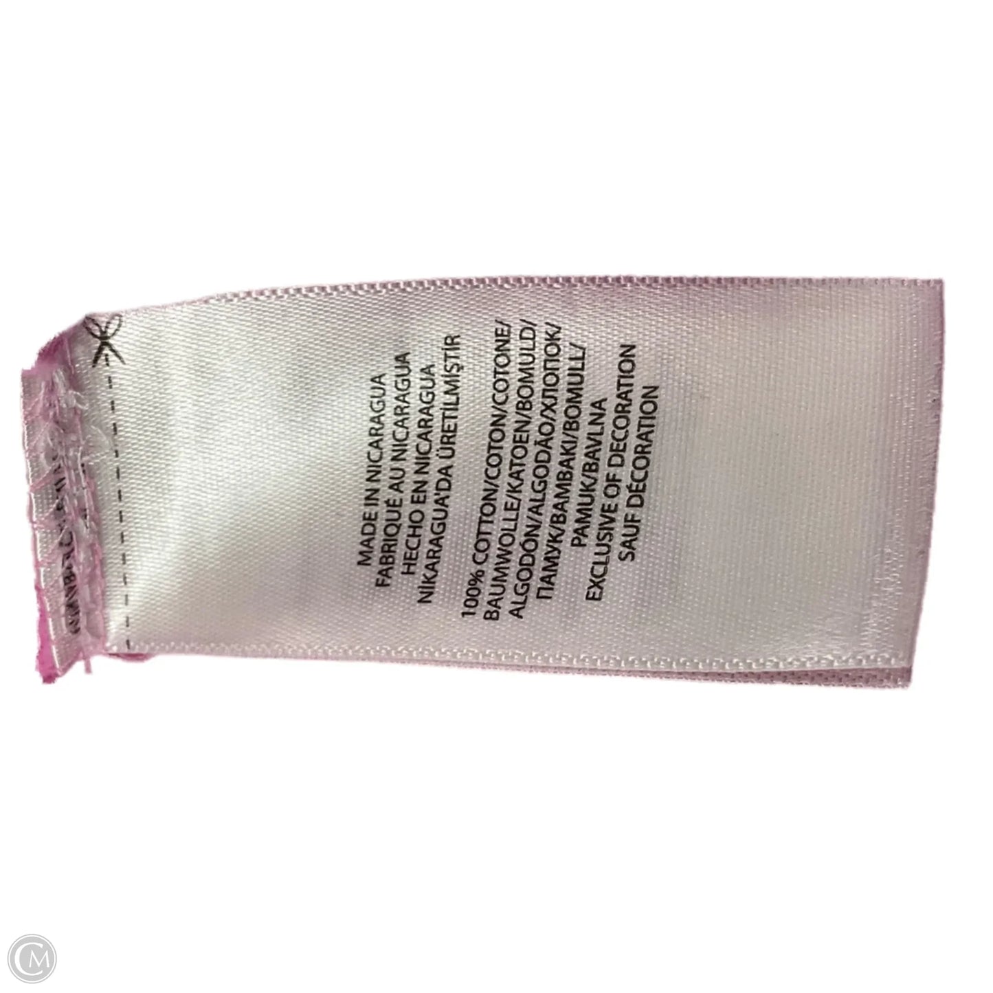 Top Short Sleeve Basic By Polo Ralph Lauren In Pink, Size: Xl