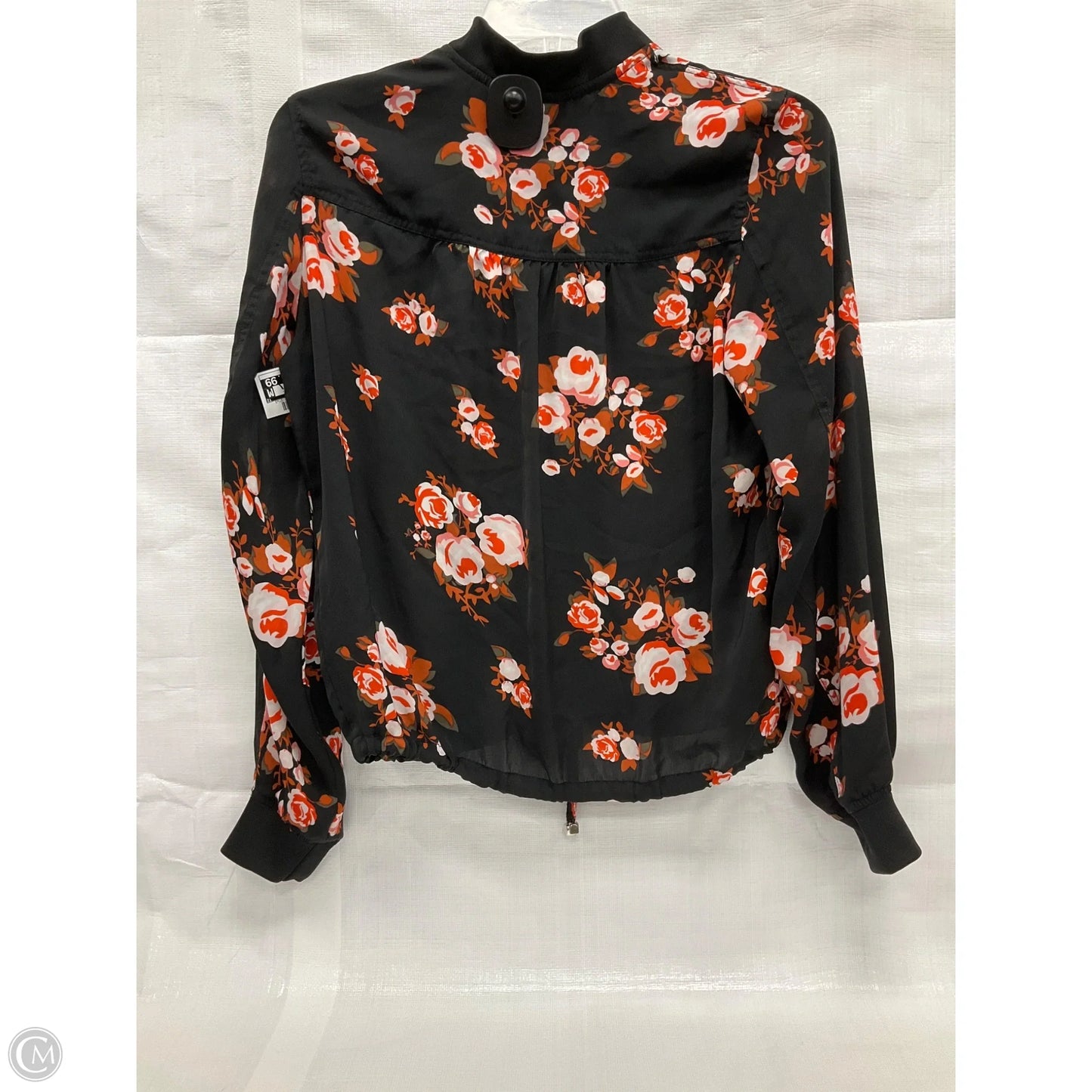 Jacket Shirt By Cloud Chaser In Floral Print, Size: S