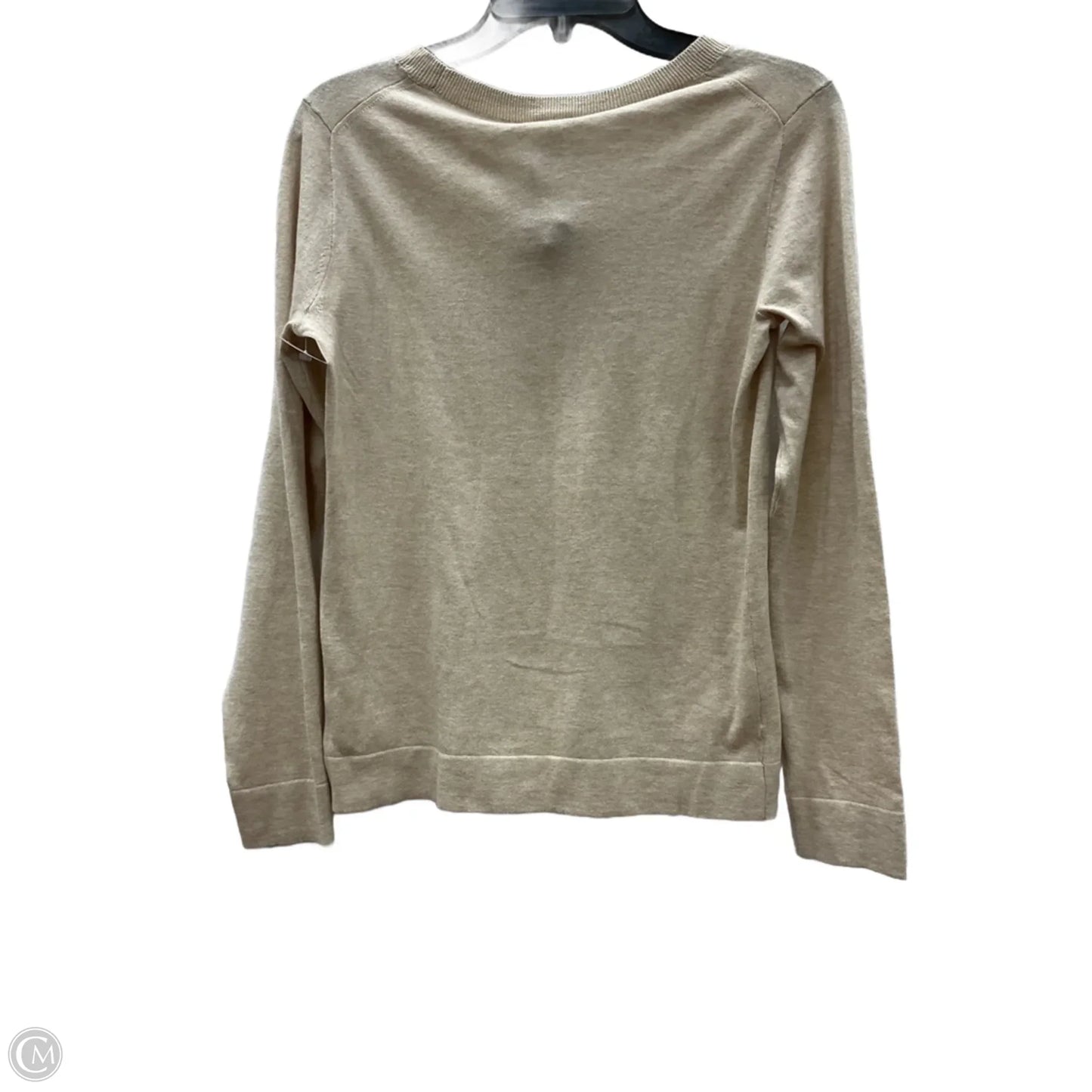 Top Long Sleeve By J. Crew In Beige, Size: S