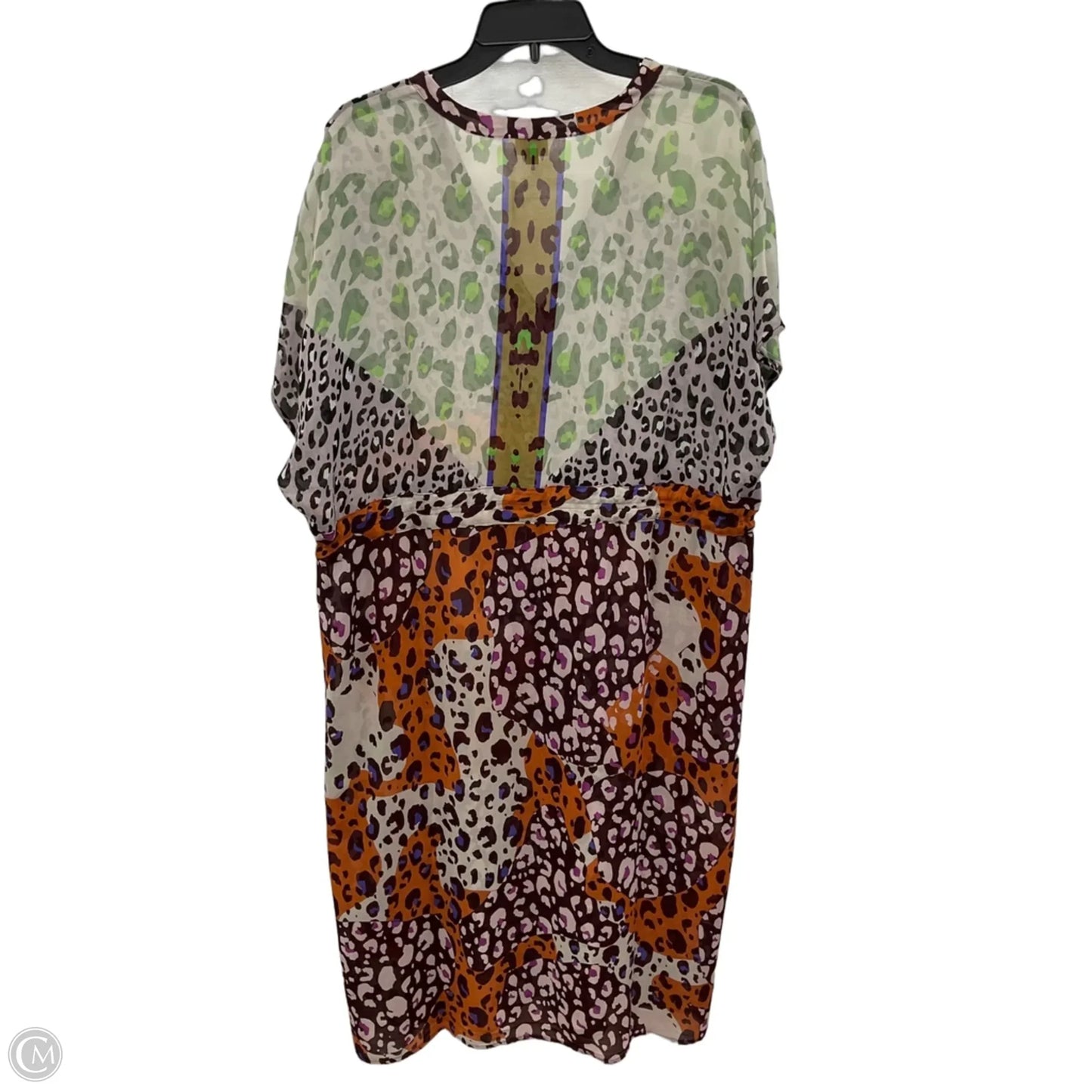 Swimwear Cover-up By Cabi In Animal Print, Size: M