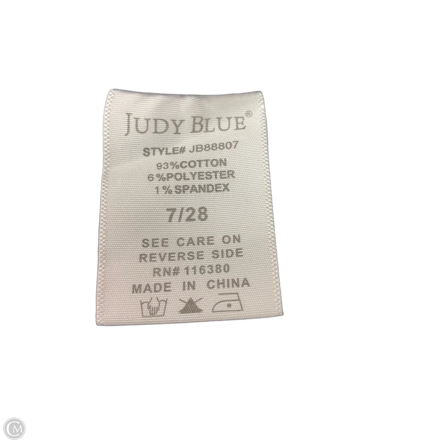 Pants Cropped By Judy Blue In Navy, Size: 6