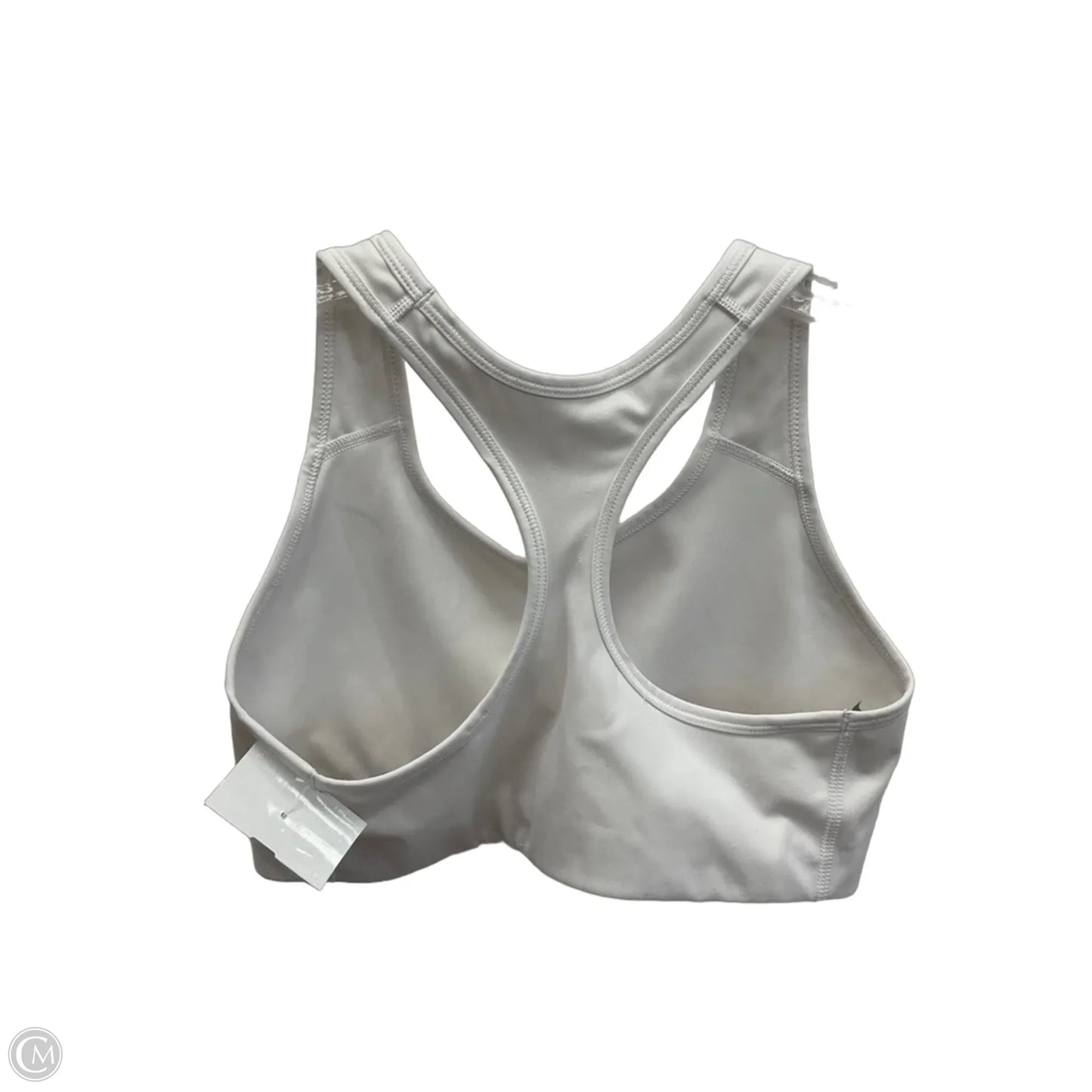 Athletic Bra By Nike In White, Size: M
