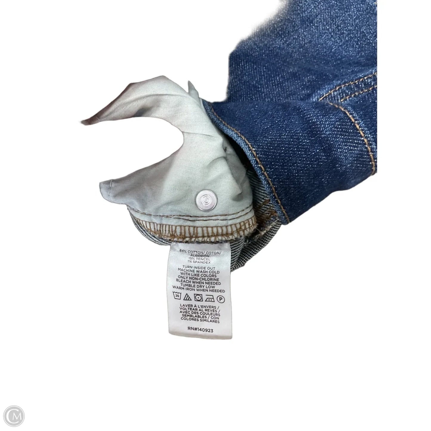 Jeans Boot Cut By Loft In Blue Denim, Size: 6