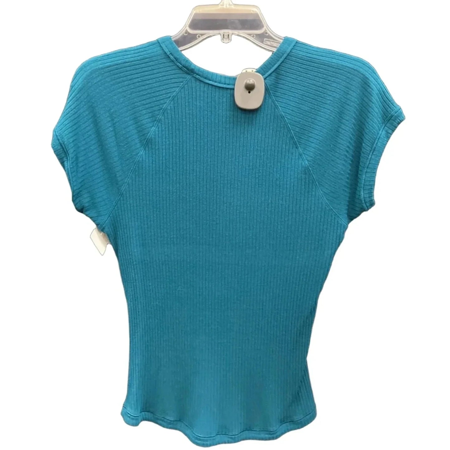 Top Short Sleeve By Athleta In Blue, Size: M