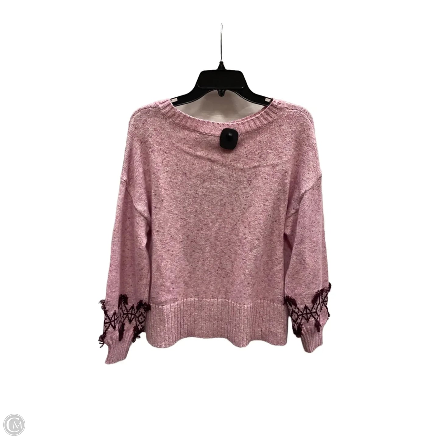 Sweater By Loft In Pink, Size: Lp