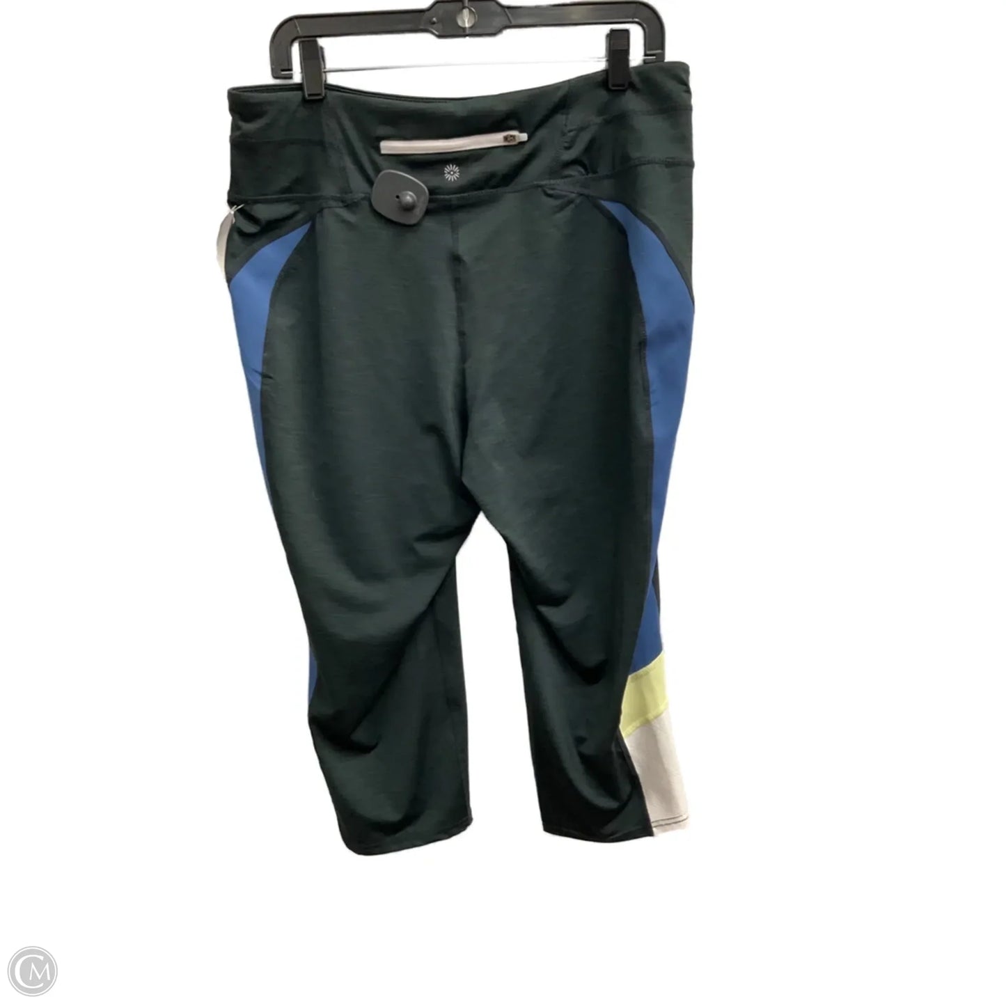 Athletic Leggings Capris By Tangerine In Grey, Size: Xxl