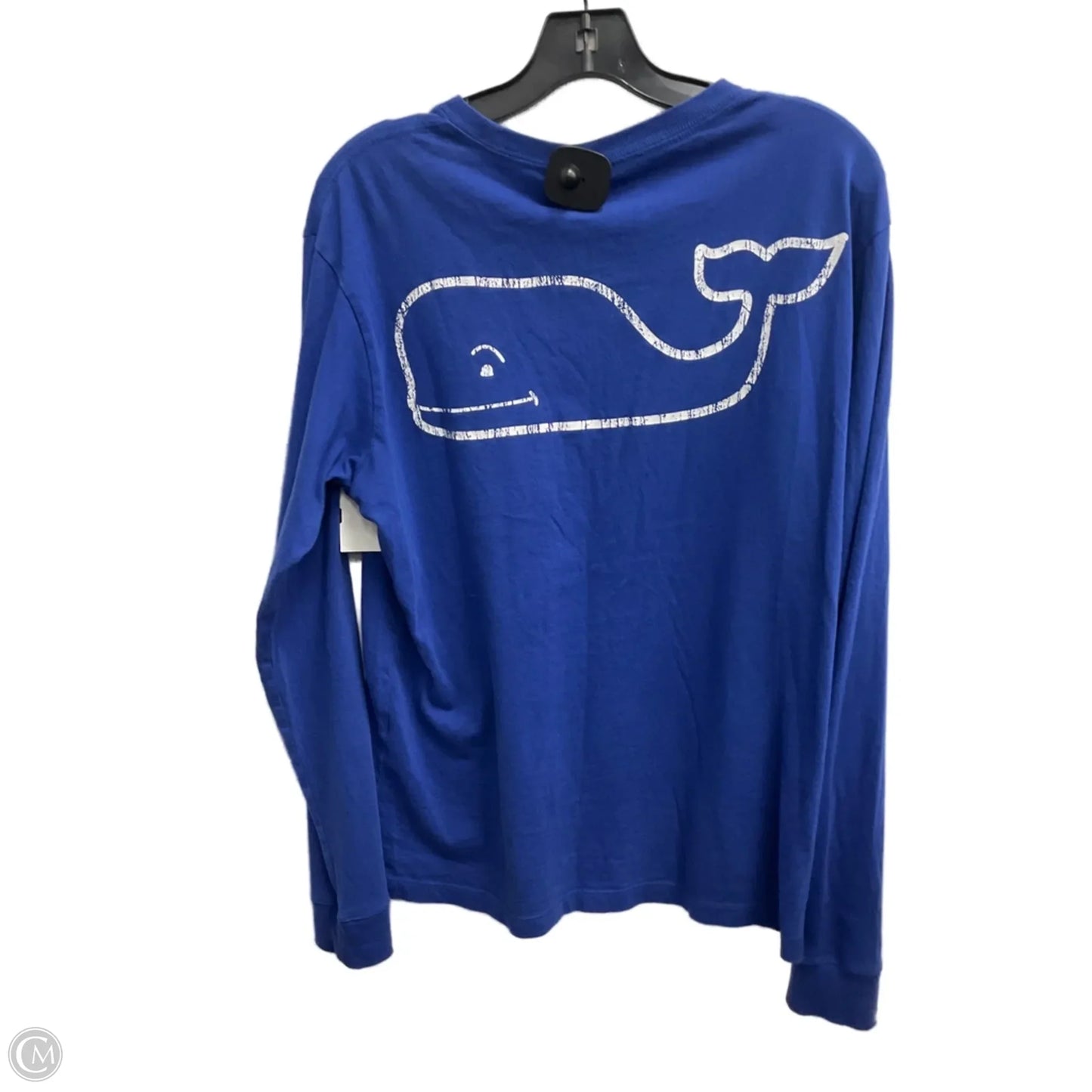 Top Long Sleeve By Vineyard Vines In Blue, Size: Xs