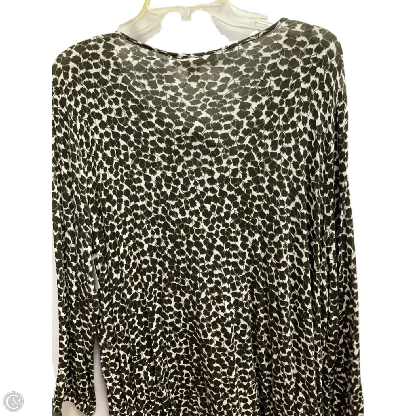 Top Long Sleeve By Michael By Michael Kors In Green, Size: Xl