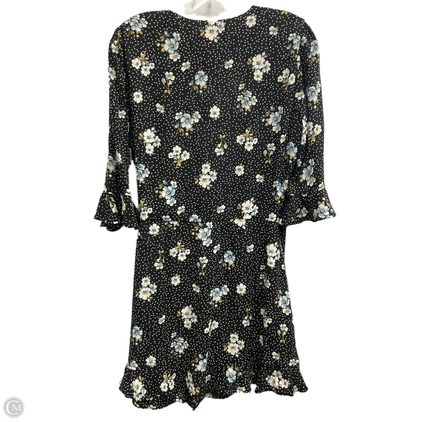 Dress Casual Midi By Loft In Black, Size: 4