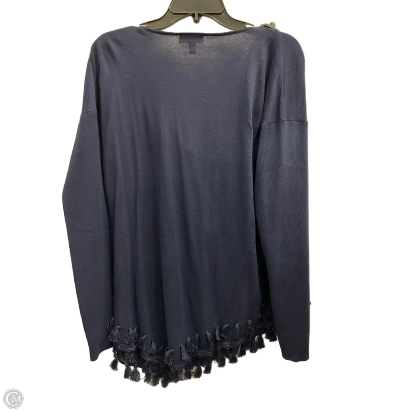 Top Long Sleeve Designer By Lilly Pulitzer In Blue, Size: Xl