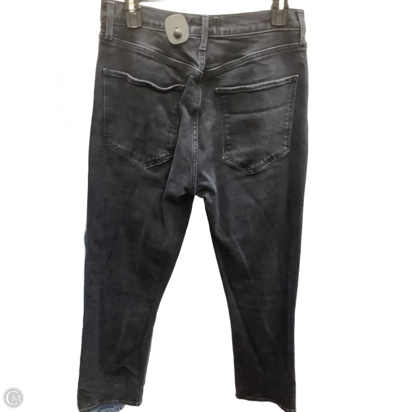 Jeans Boot Cut By Agolde In Black Denim, Size: 10