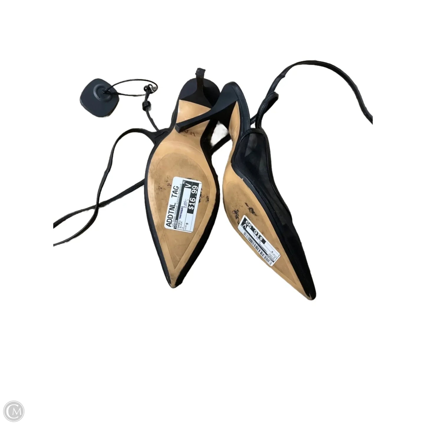 Shoes Heels By Zara In Black, Size: 9