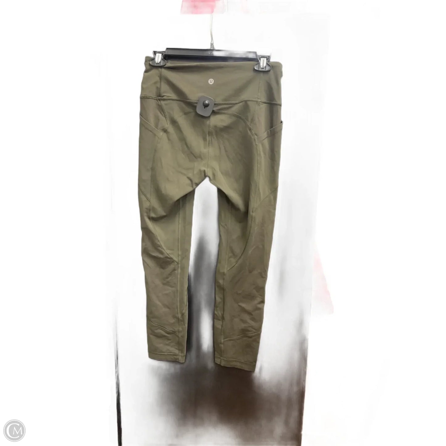 Athletic Leggings By Lululemon In Green, Size: 8