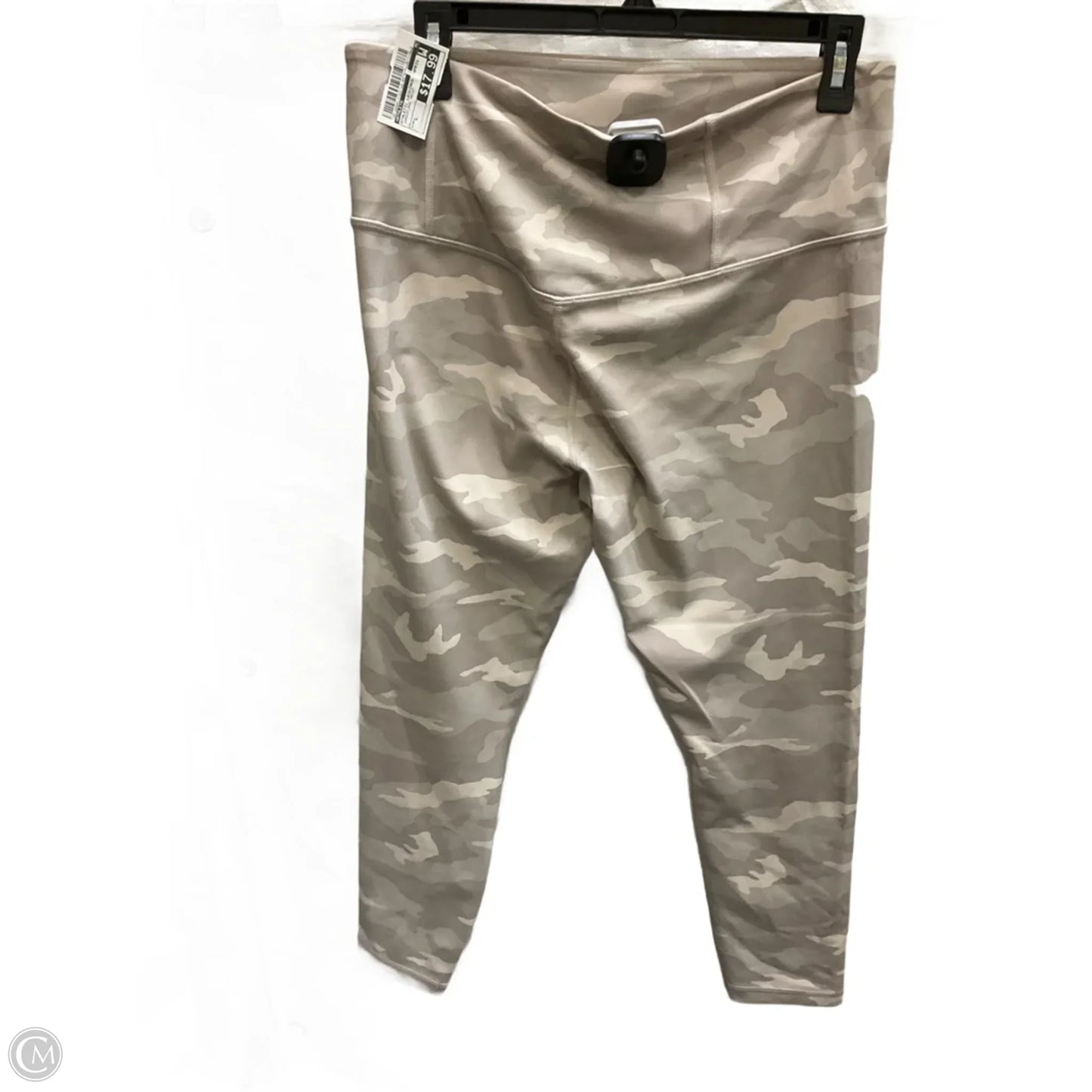 Athletic Leggings Capris By Athleta In Camouflage Print, Size: L