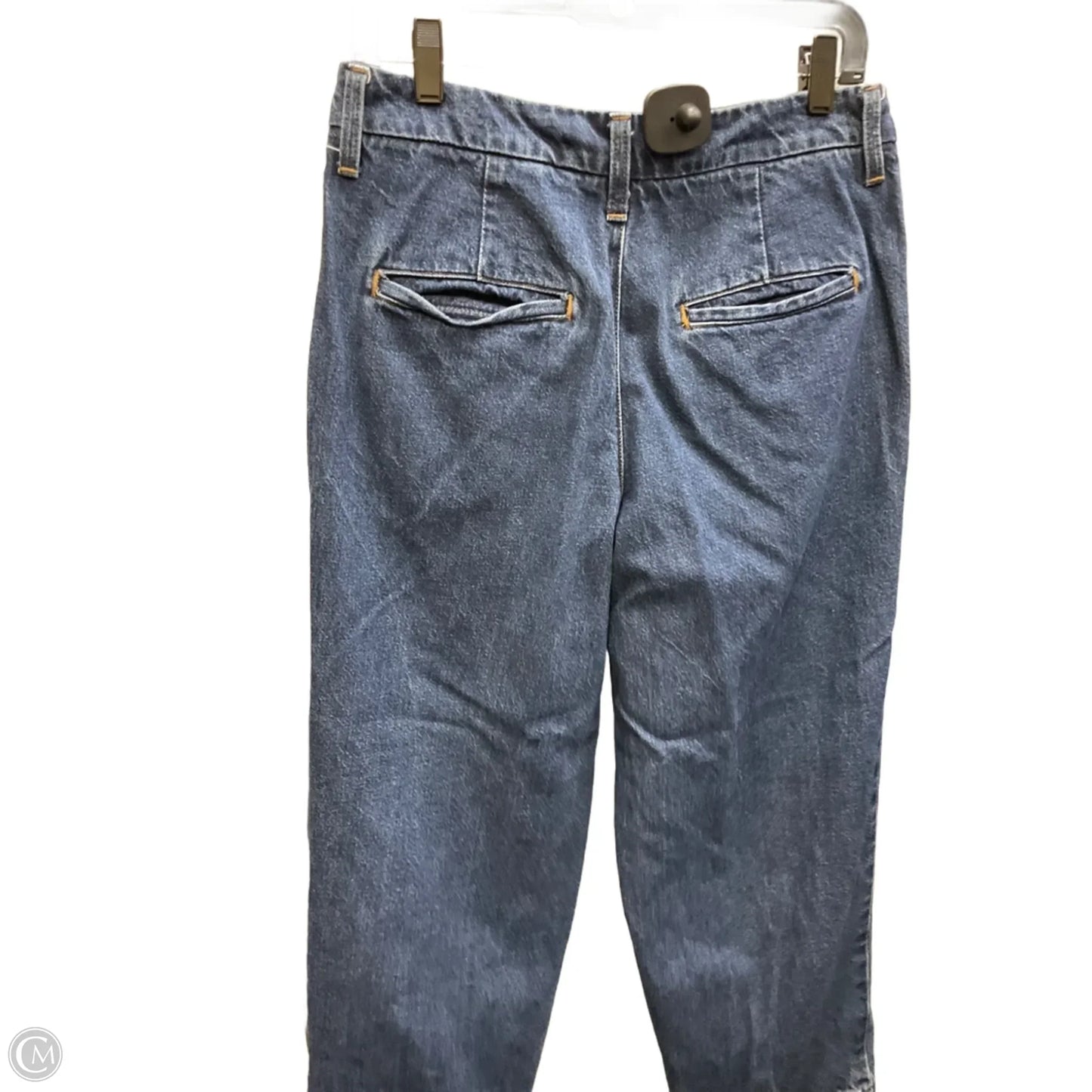 Jeans Wide Leg By Banana Republic In Blue Denim, Size: 10