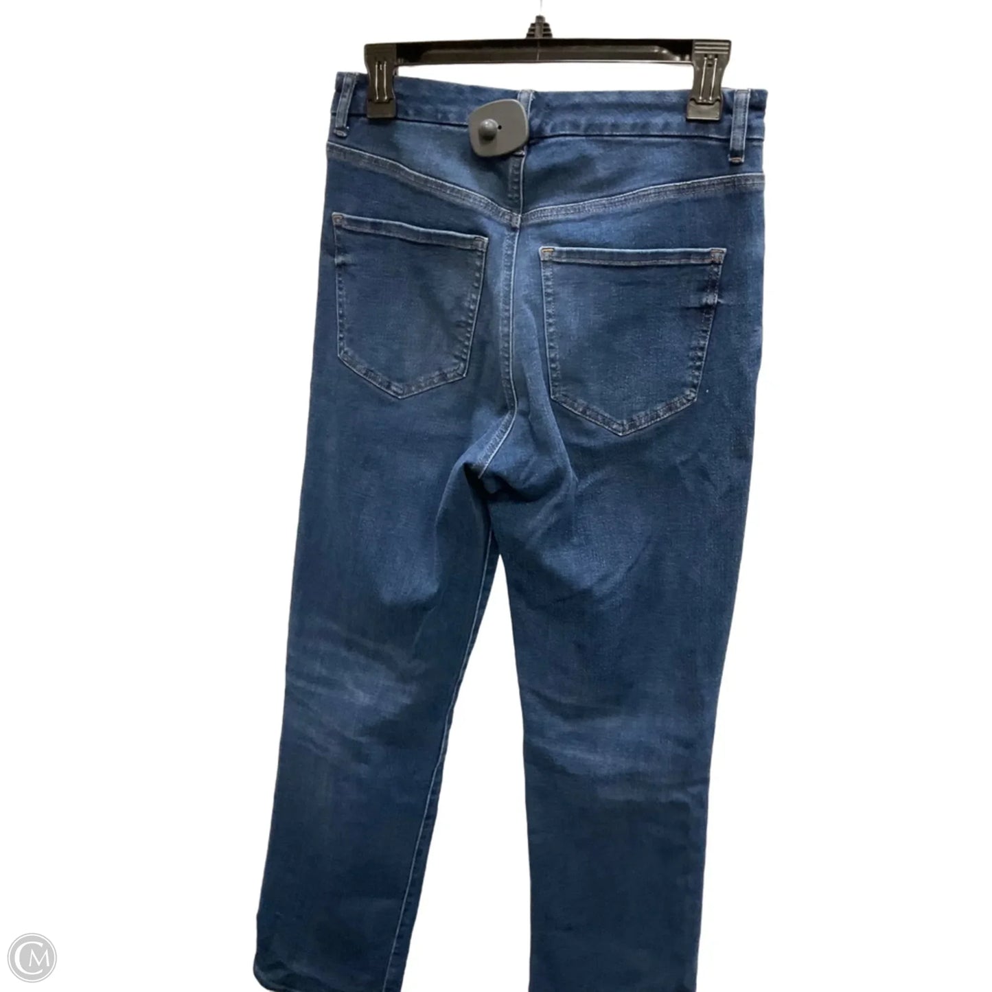 Jeans Boot Cut By Express In Blue Denim, Size: 8