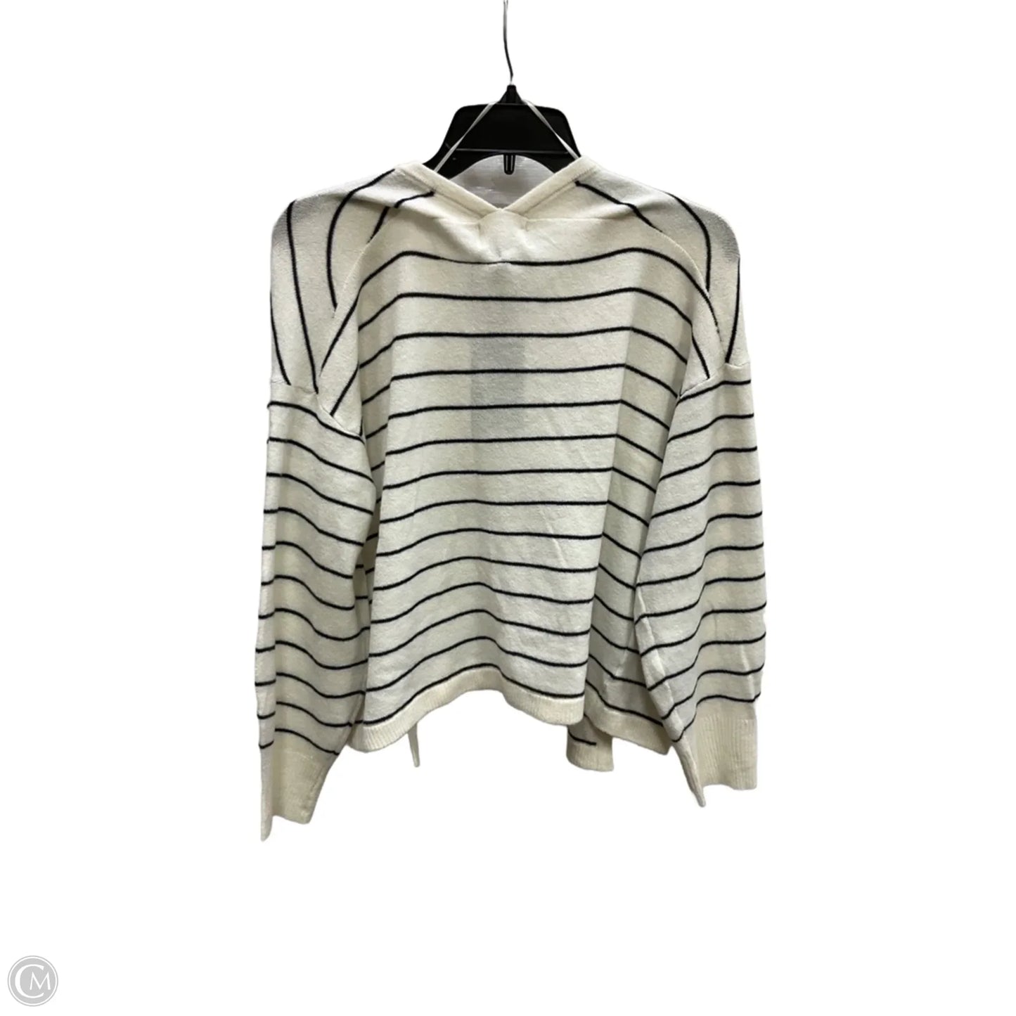 Cardigan By Universal Thread In Striped Pattern, Size: S