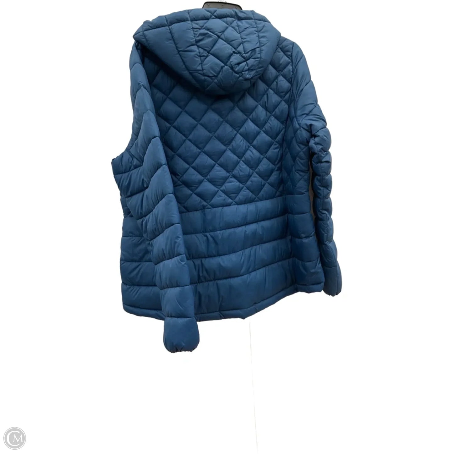 Coat Puffer & Quilted By Zero Xposure In Blue, Size: Xl