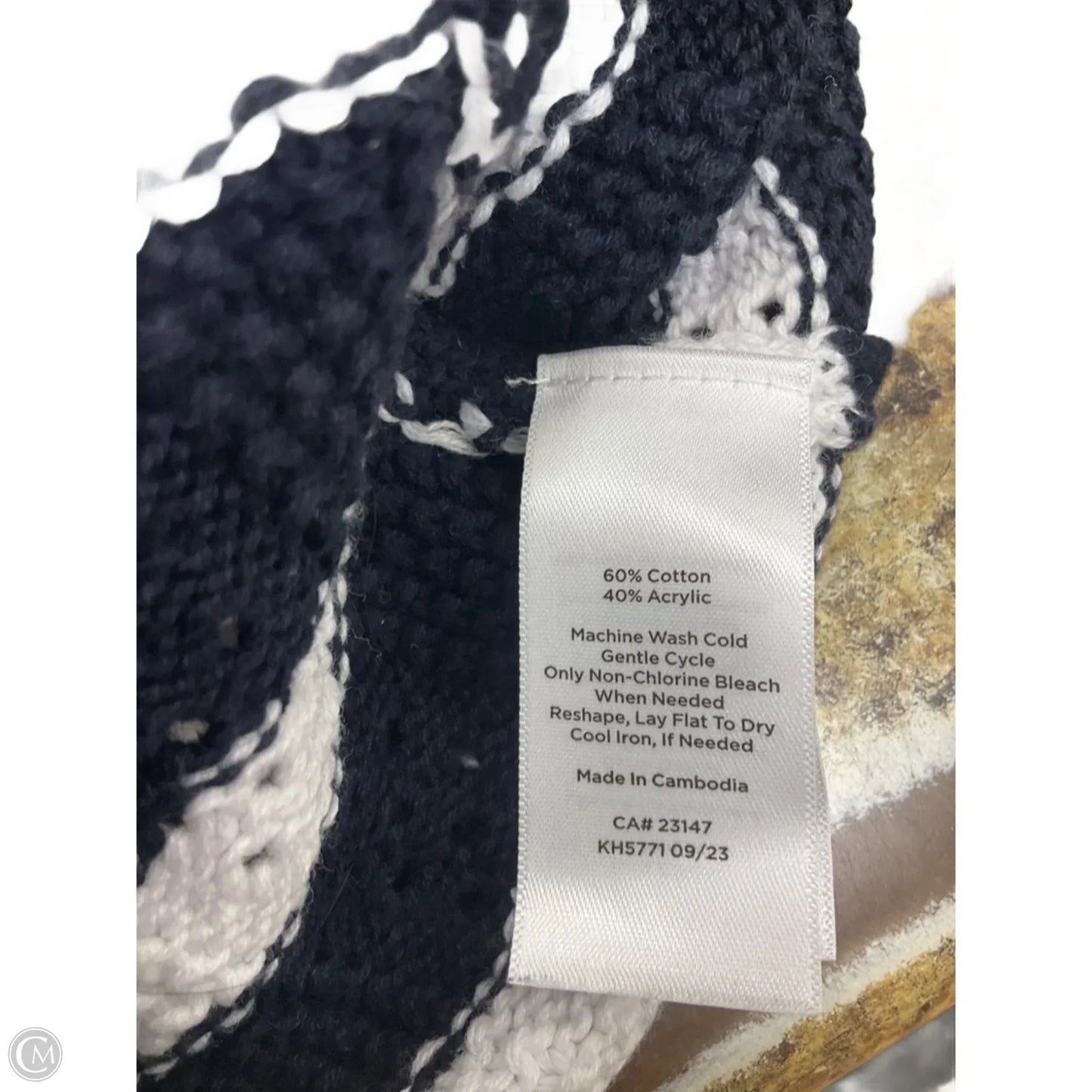 Sweater By Talbots In Blue, Size: M