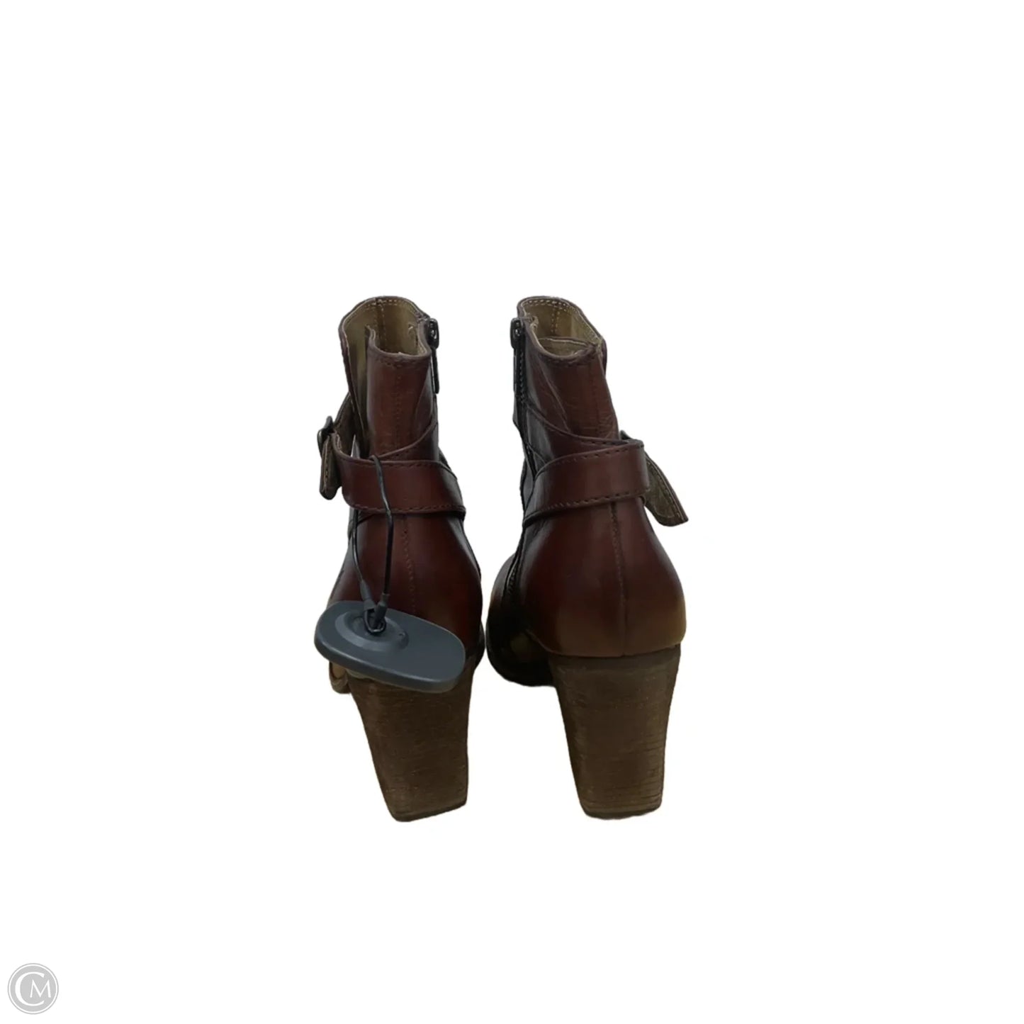 Boots Designer By Frye In Brown, Size: 8.5