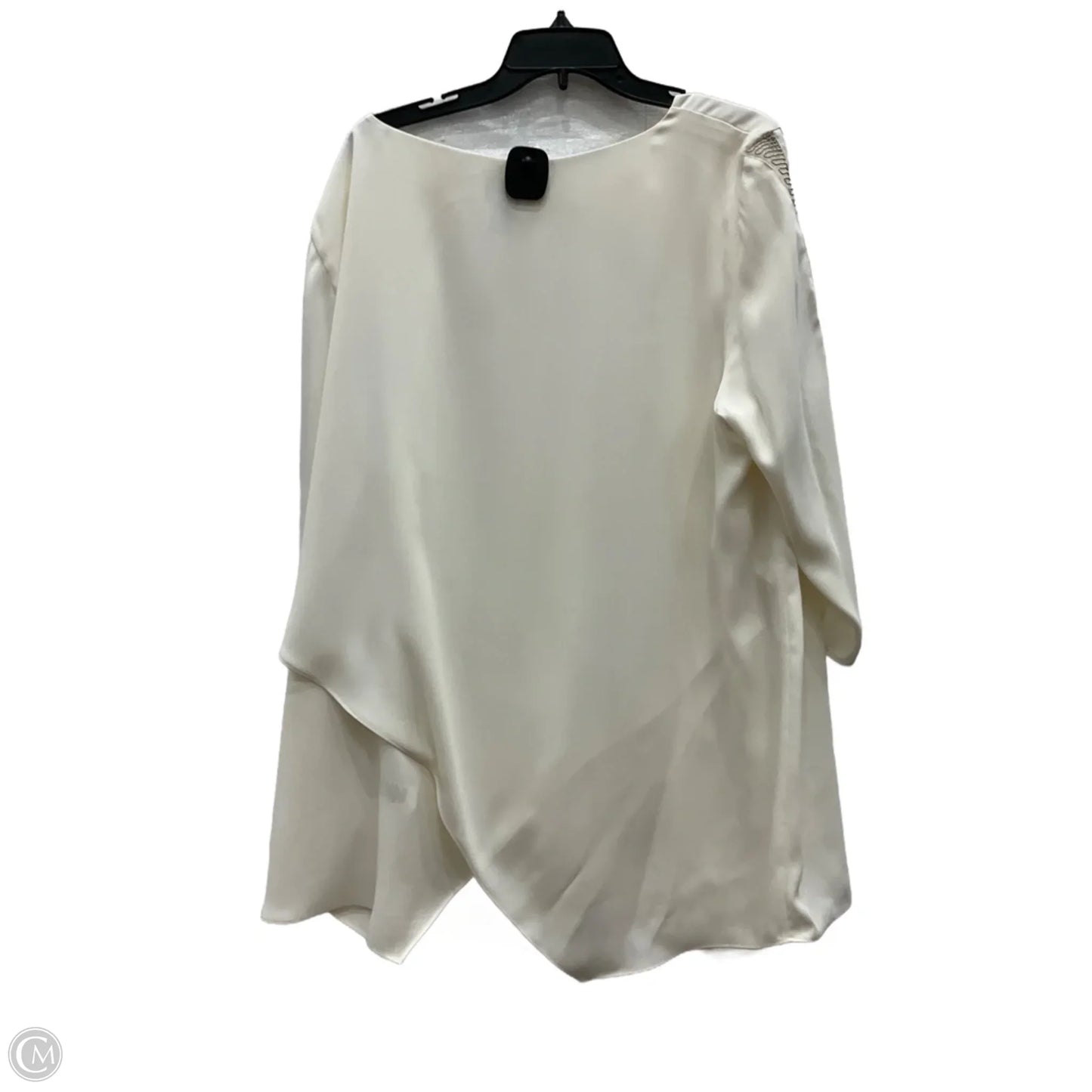 Top Long Sleeve By Chicos In Cream, Size: Xxl