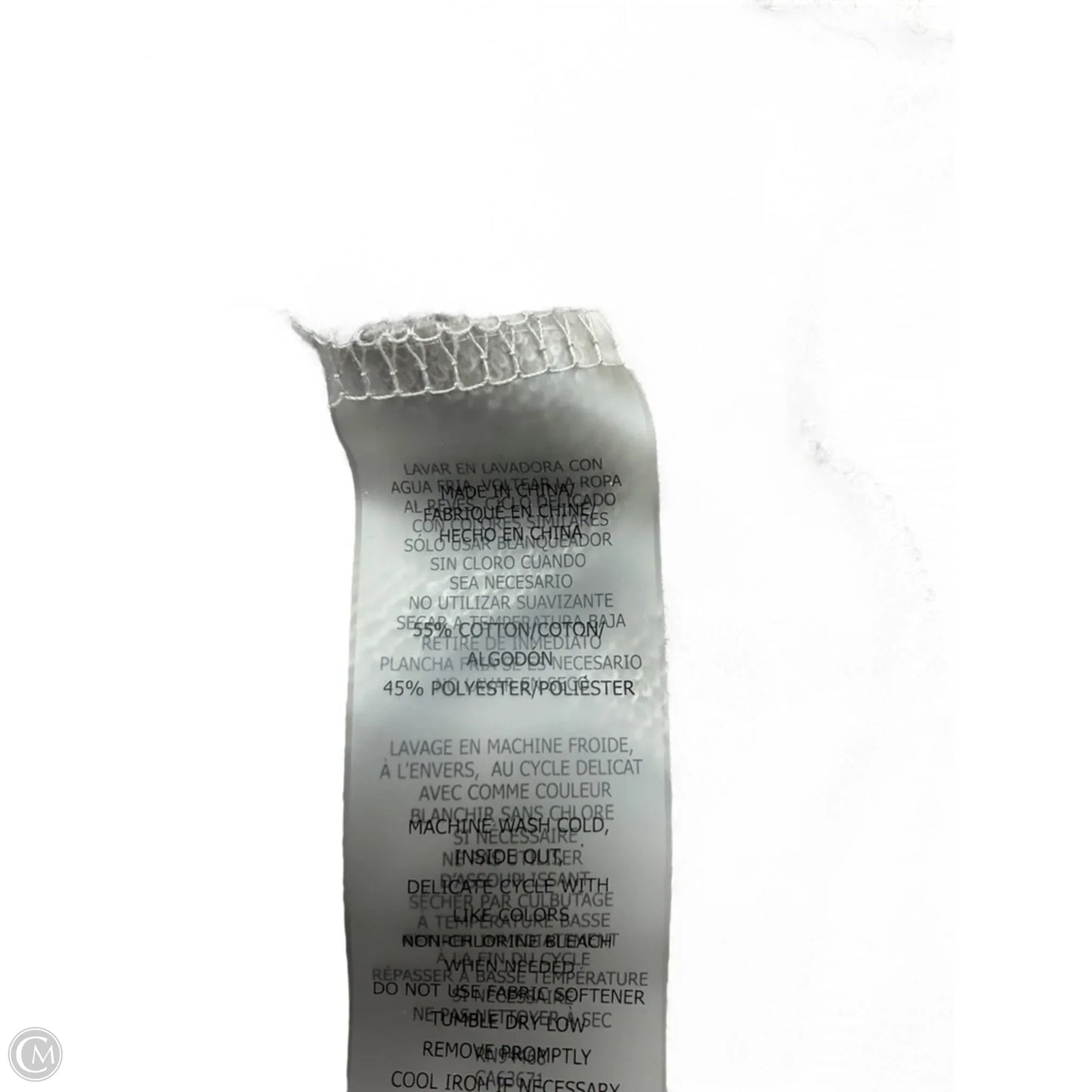 Sweatshirt Hoodie By Sage In Camouflage Print, Size: M