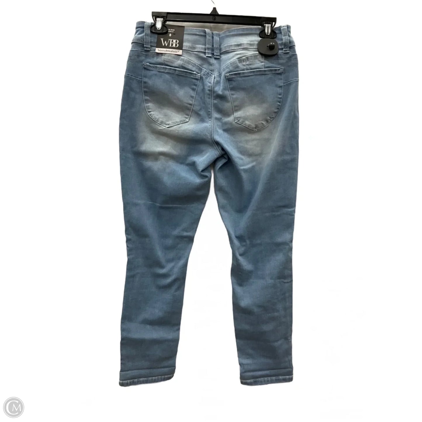 Jeans Skinny By Royalty In Blue Denim, Size: 8