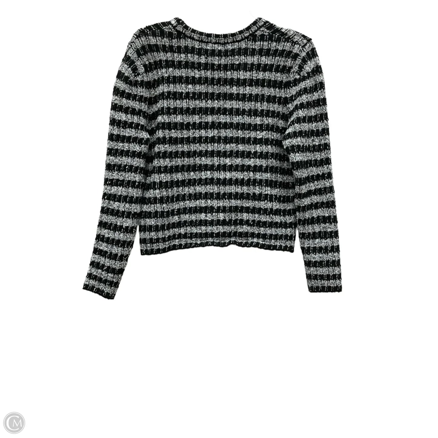 Cardigan By Cmc In Black & Grey, Size: L