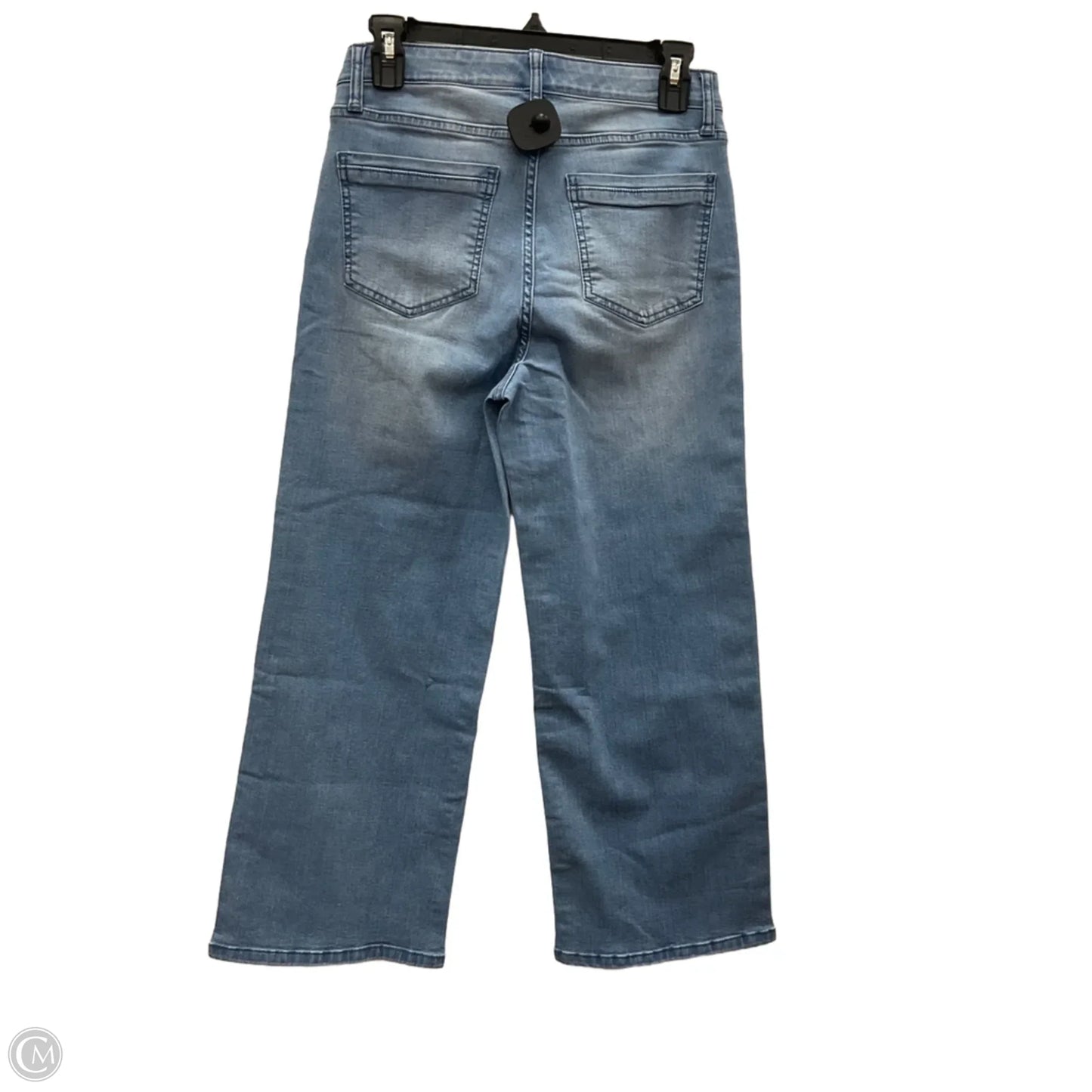 Jeans Wide Leg By Cme In Blue Denim, Size: 4